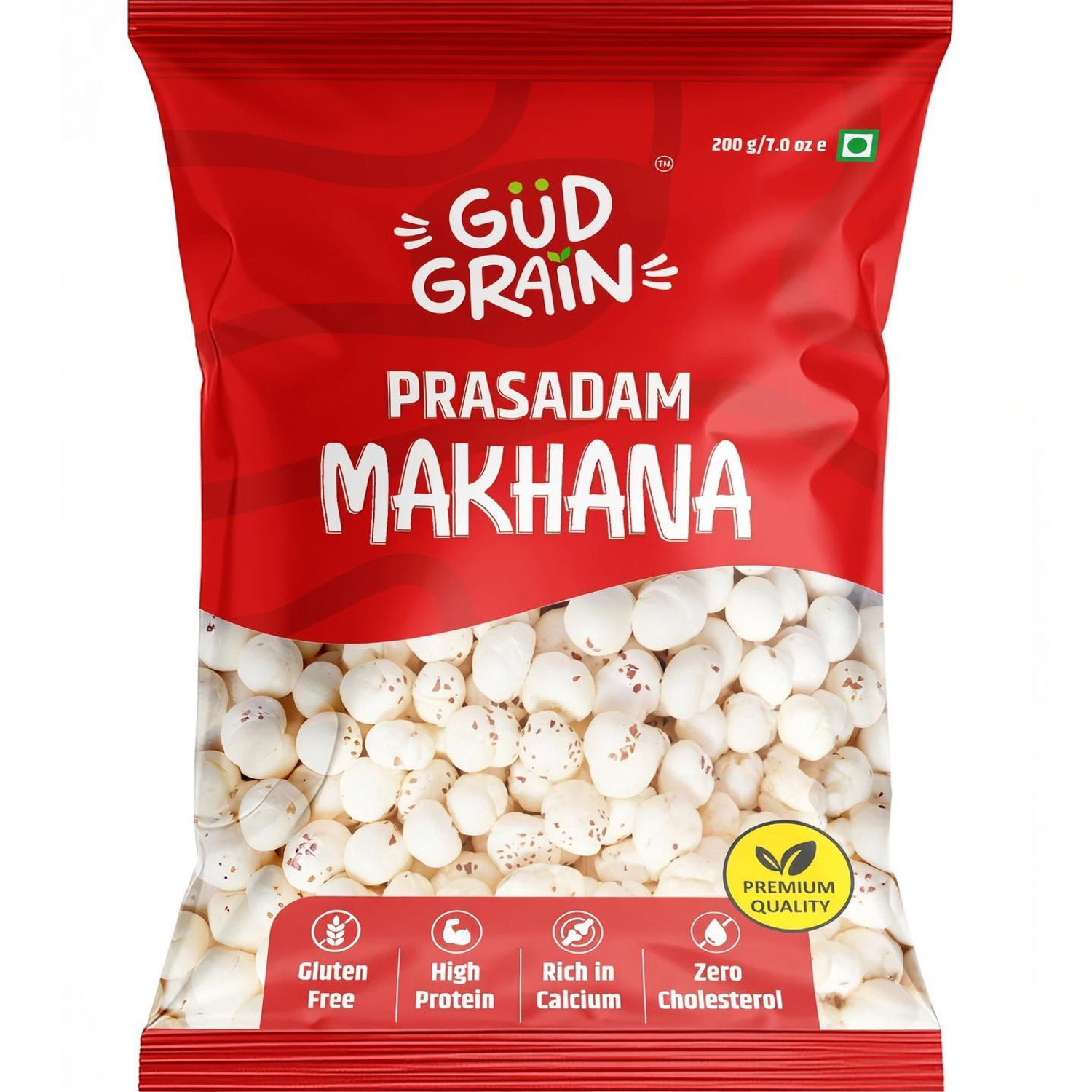 Image of anshu farm Plain Makhana (1 kg)