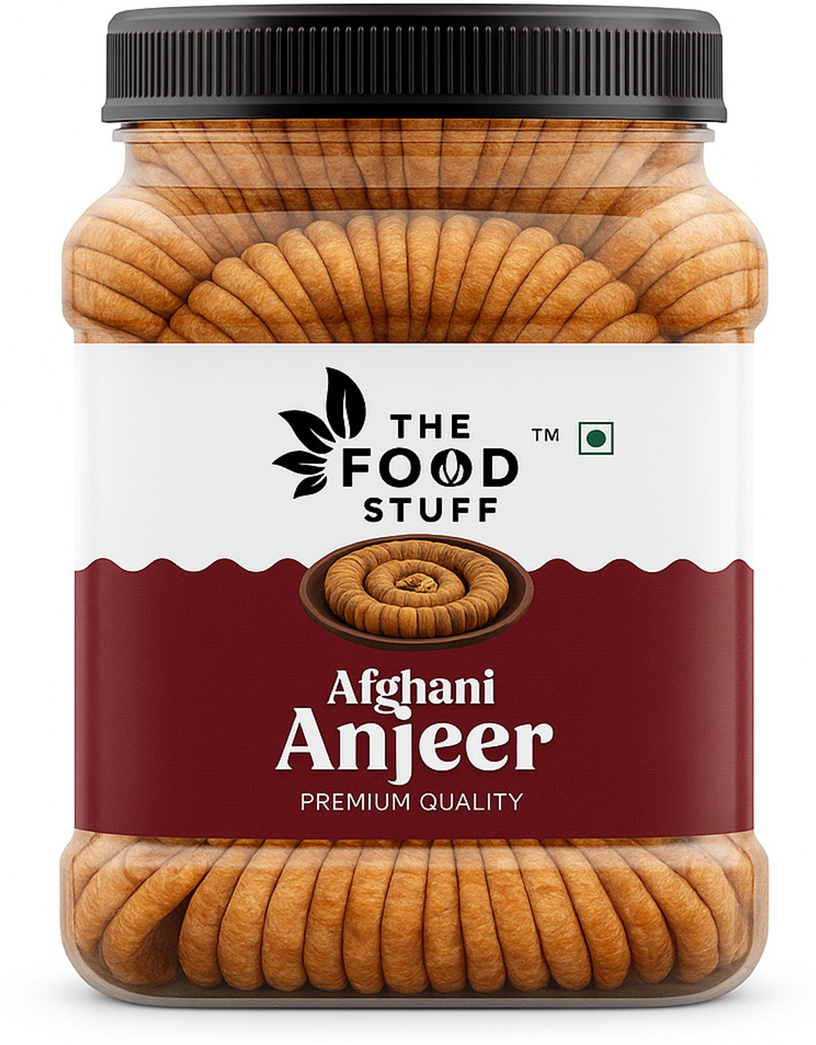 Image of Afgani Farm Afghani Farm Premium Dried FIgs | Anjeer | - 1kg Figs (1 x 1000 g)