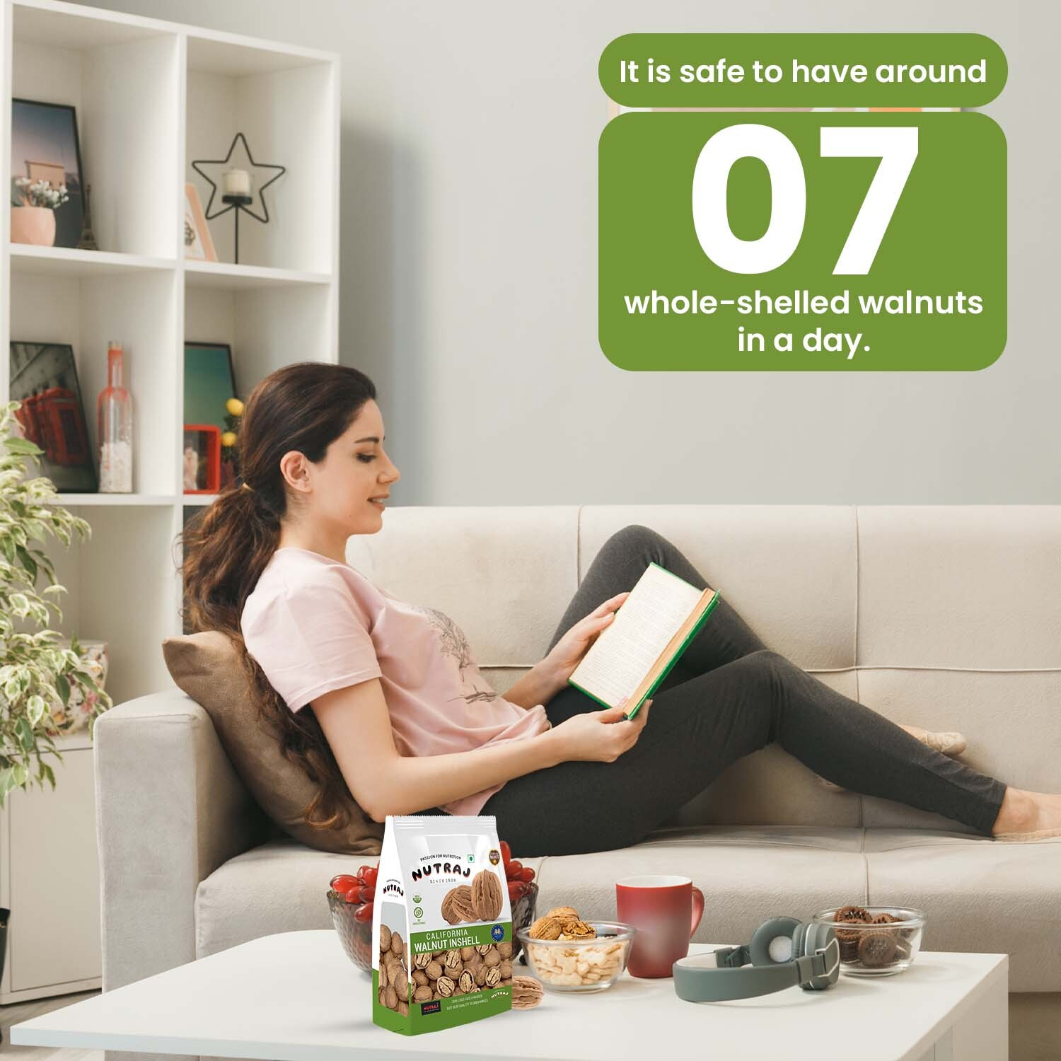 Image of Nutraj California Inshell Walnuts