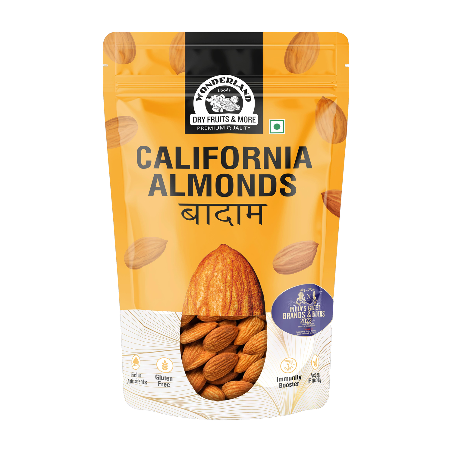 WONDERLAND California Jumbo (Badam) Almonds