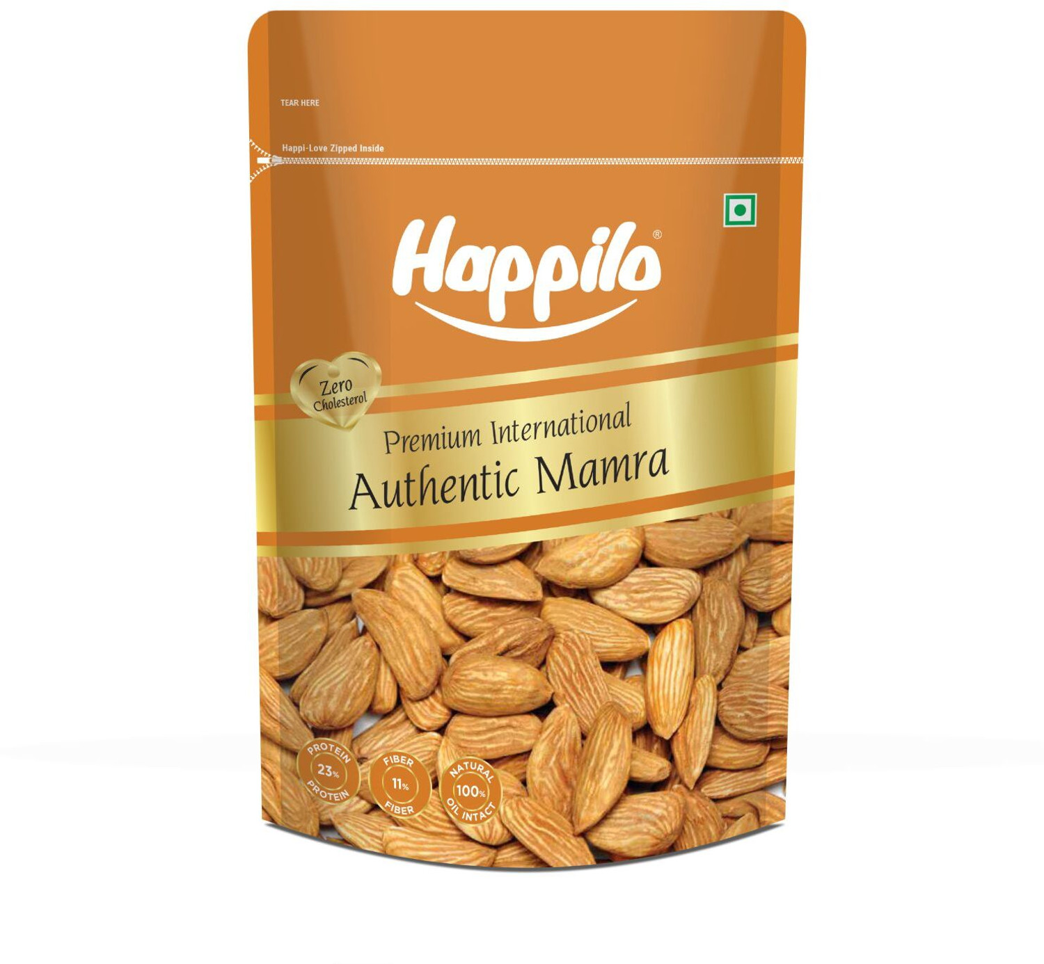 Happilo Premium International Authentic Mamra Almonds Almonds  (250 