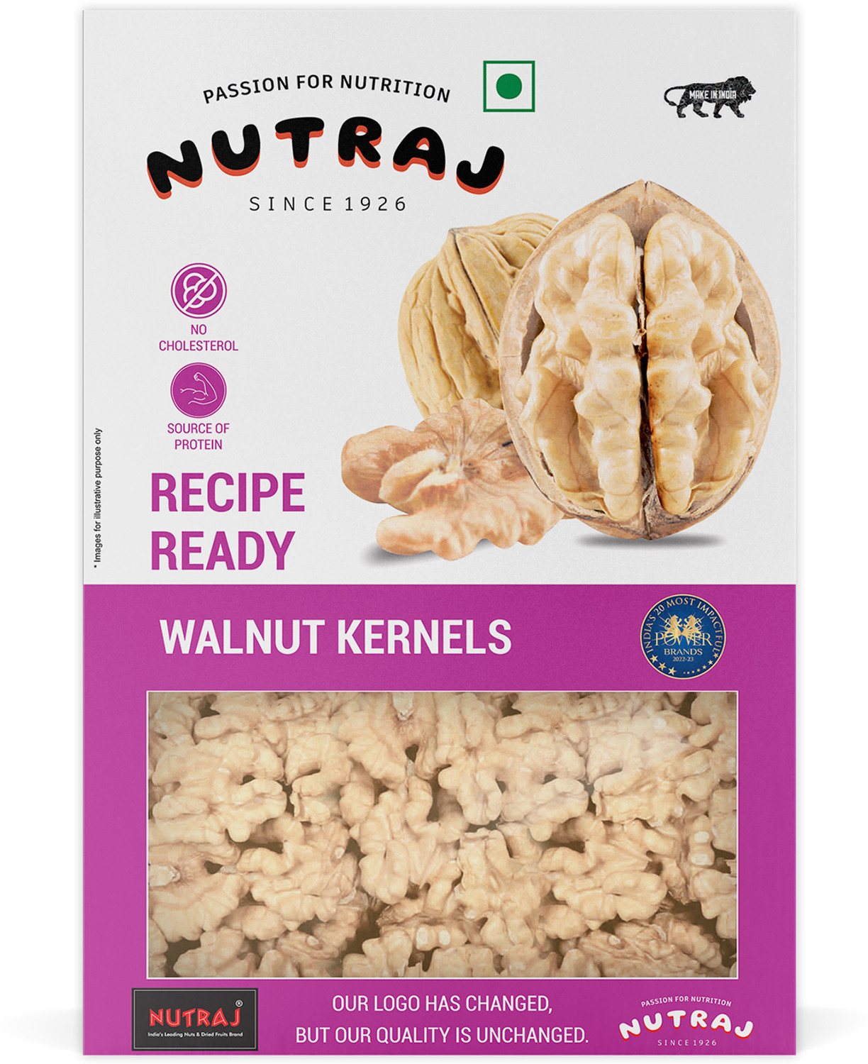 Nutraj Recipe Ready Kernels Walnuts  (250 g)