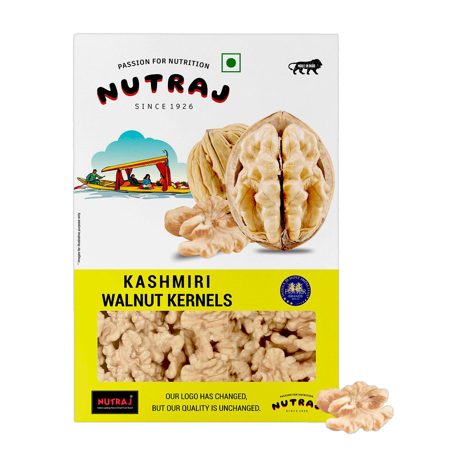 Nutraj Classic Kashmiri Walnut Kernel premium quality healthy, nutricious 250 Gm Walnuts