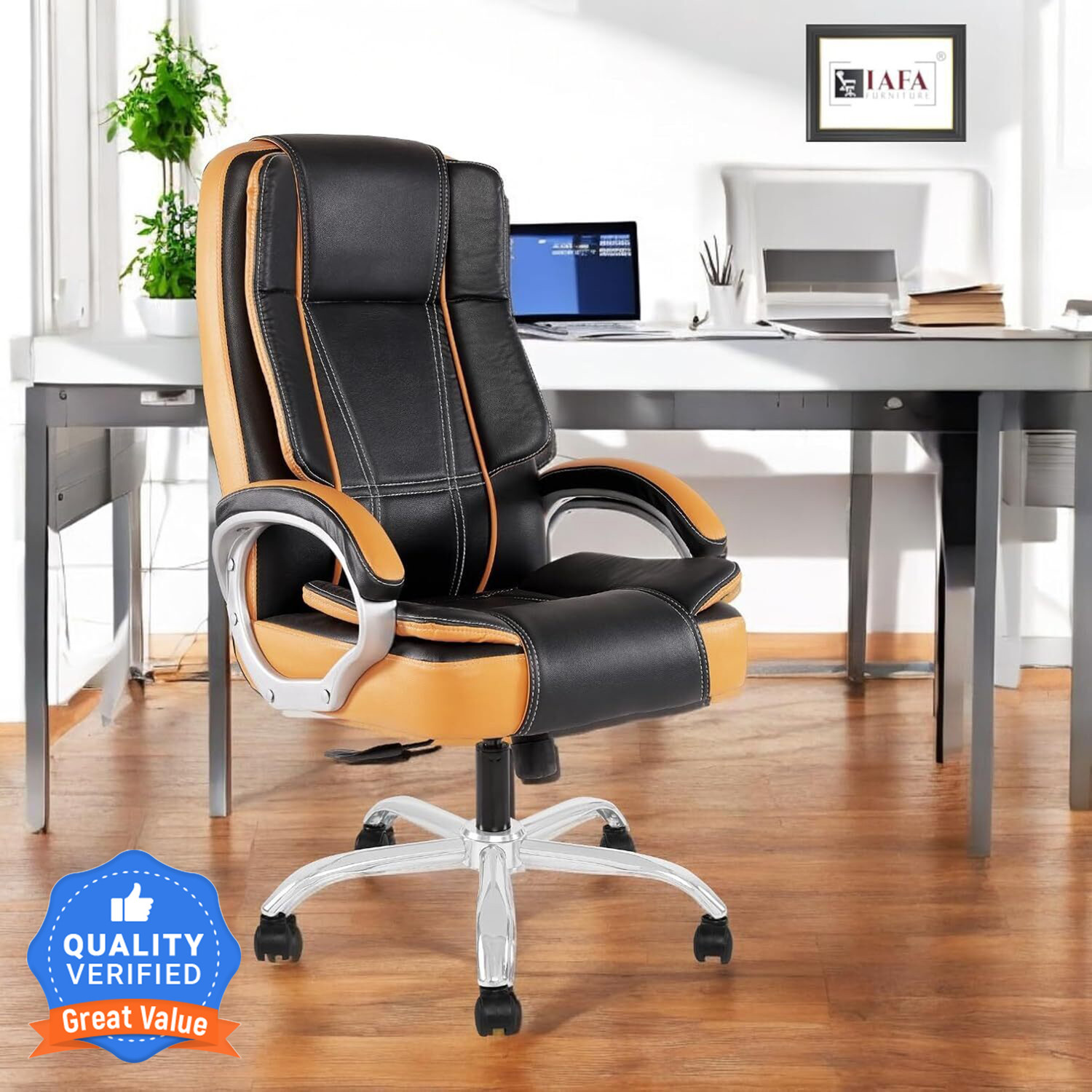 IAFA Leatherette Office Executive Chair