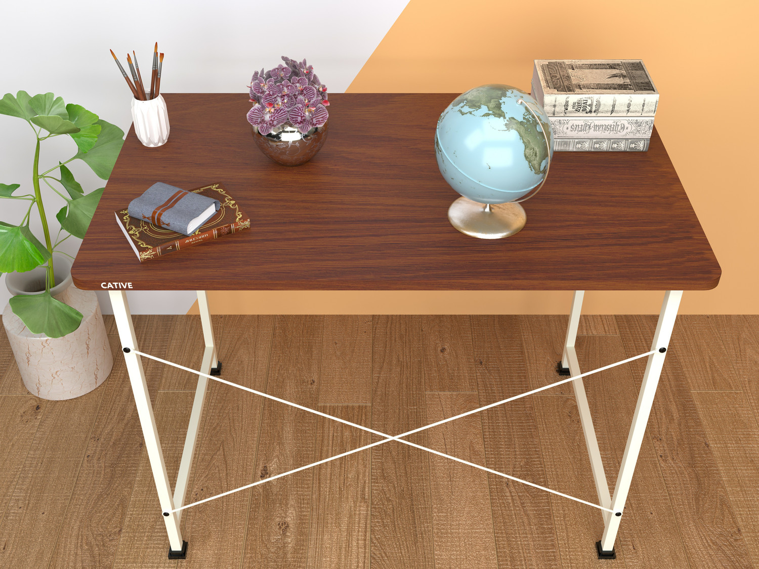 Image of CATIVE Engineered Wood Office Table