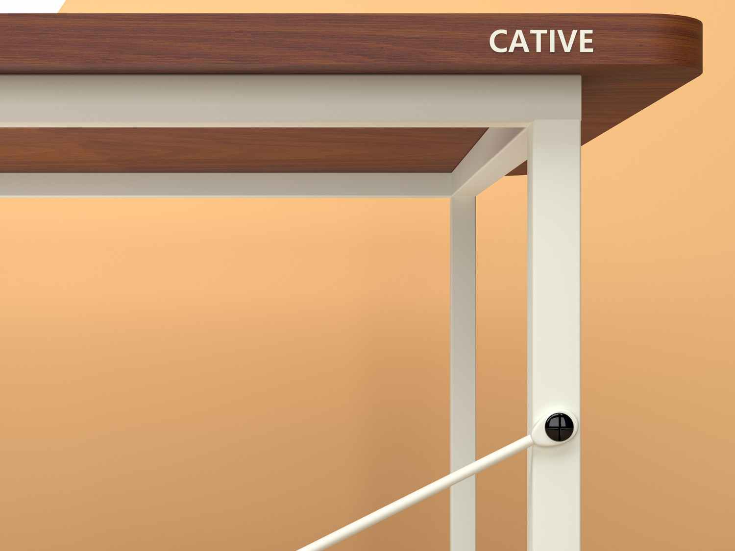 Image of CATIVE Engineered Wood Office Table