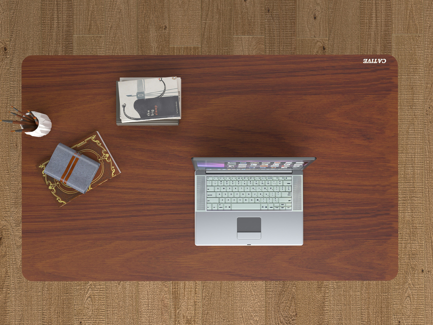 Image of CATIVE Engineered Wood Office Table