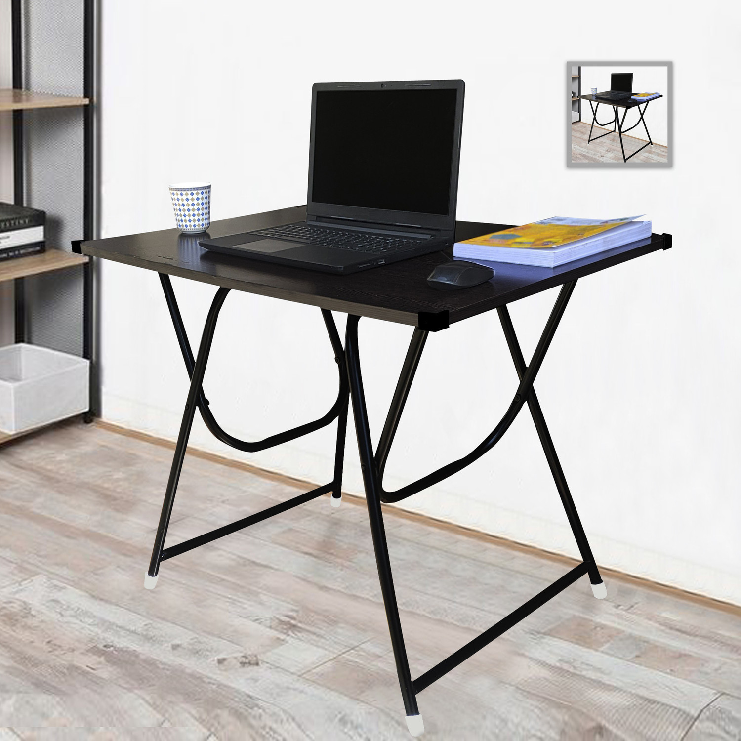 Image of CATIVE Engineered Wood Multipurpose Table (Free Standing, Finish Color - White, DIY(Do-It-Yourself))
