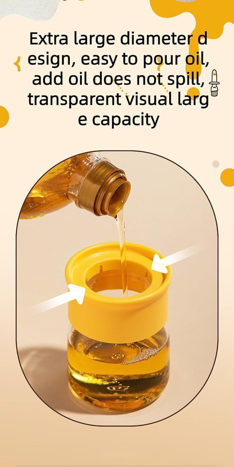 Image of Dk Trendz 200 ml Cooking Oil Dispenser Set (Pack of 2)