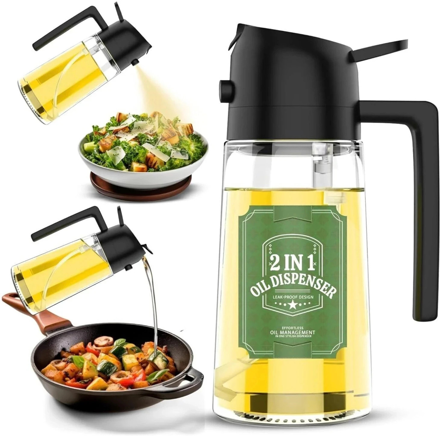 Image of OTIZ 500 ml Cooking Oil Dispenser (Pack of 1)
