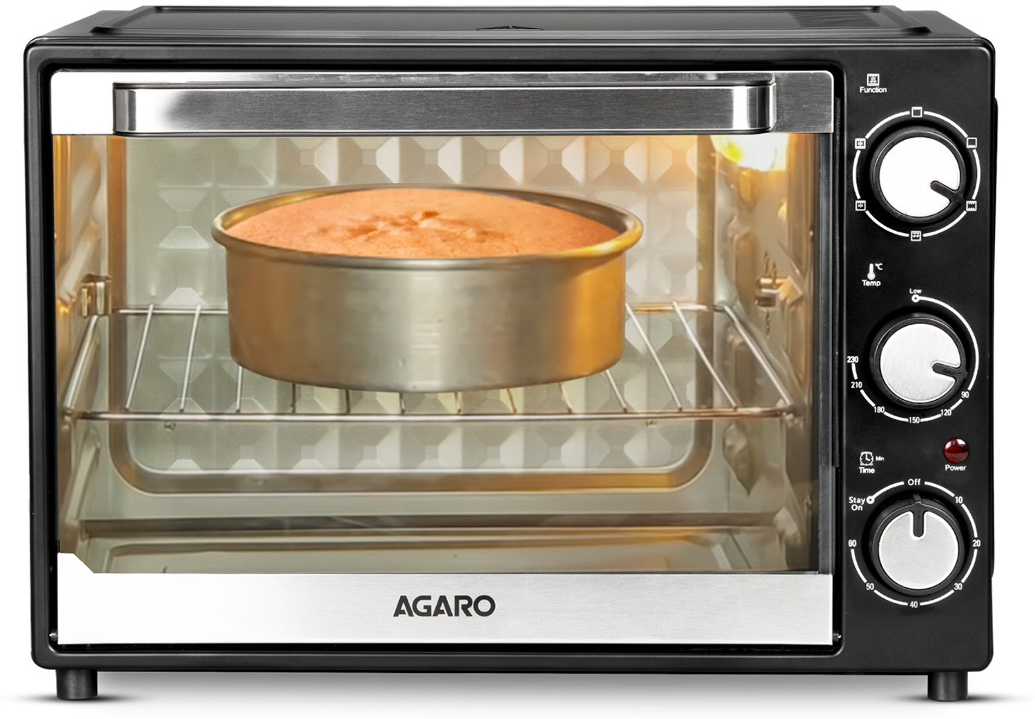 Image of AGARO 40-Litre with Motorised Rotisserie Oven Toaster Grill (OTG)