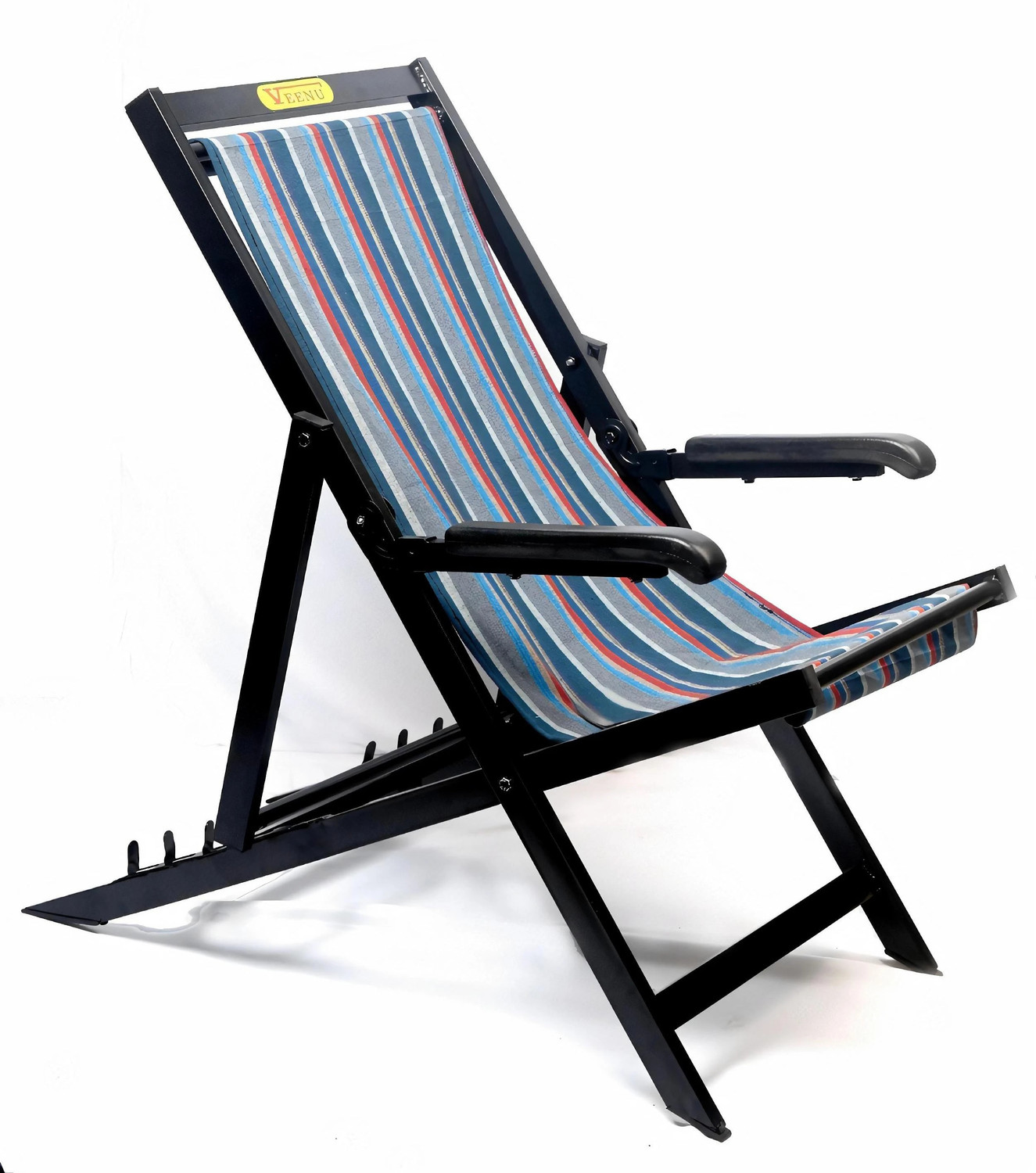 Veenu EASY CHAIR –EXTRA-WIDE FOLDABLE, LIGHT WEIGHT, RUST PROOF, 3 Y