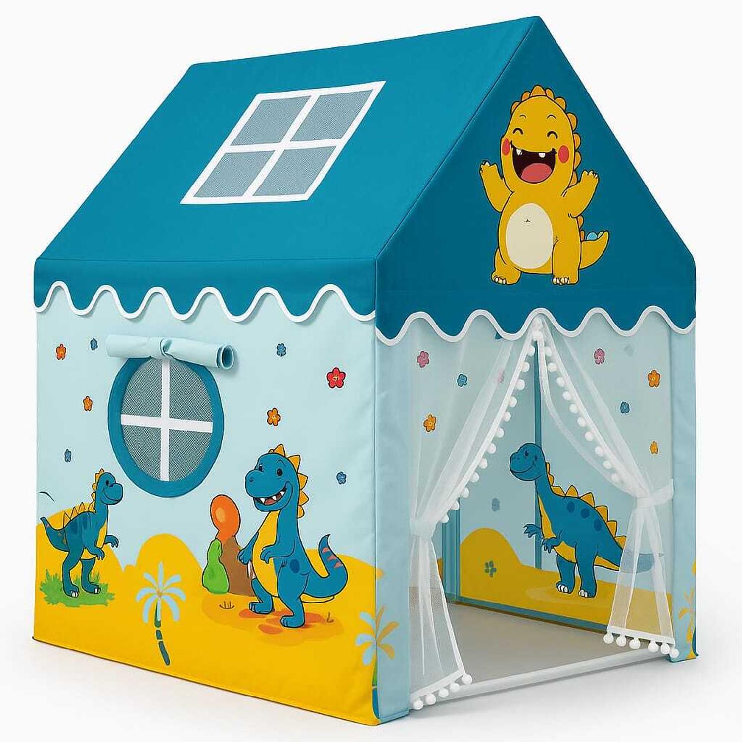 Image of SANGANIENTERPRICE Kids Play Tent House for 3 to 10 Years Old Girls and Boys (Multicolor)