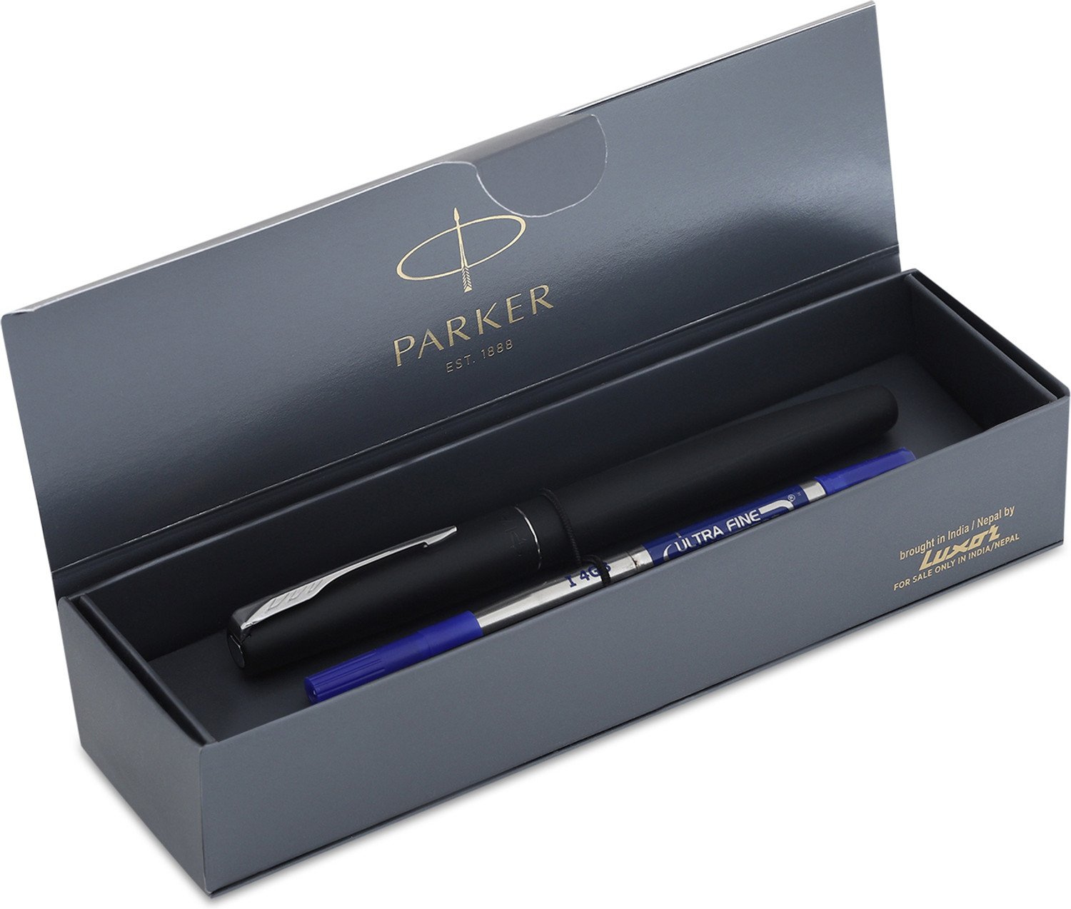 PARKER Frontier Matte Black CT Roller Ball Pen