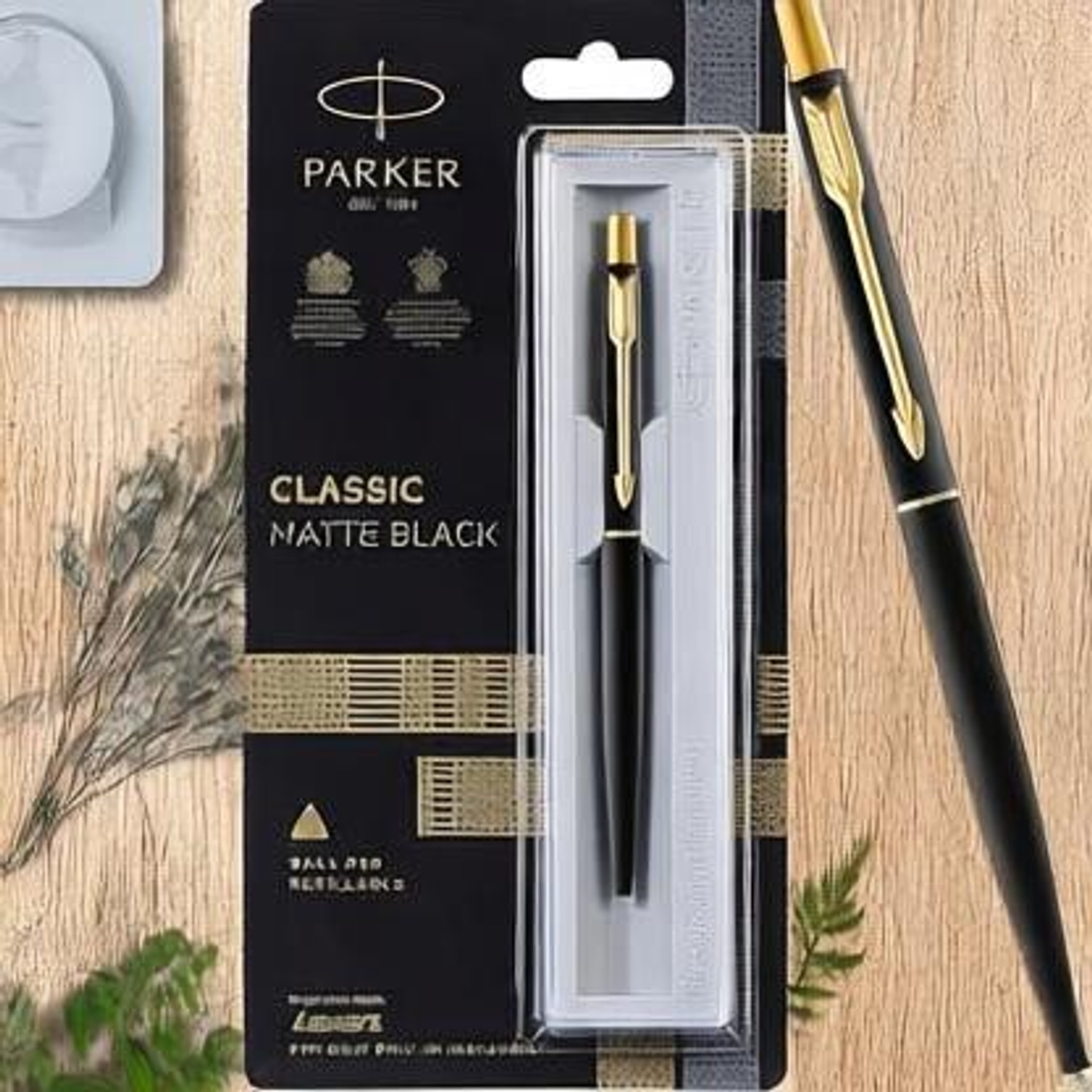 Parker Classic Matte Black GT Ball Pen – Smooth Write