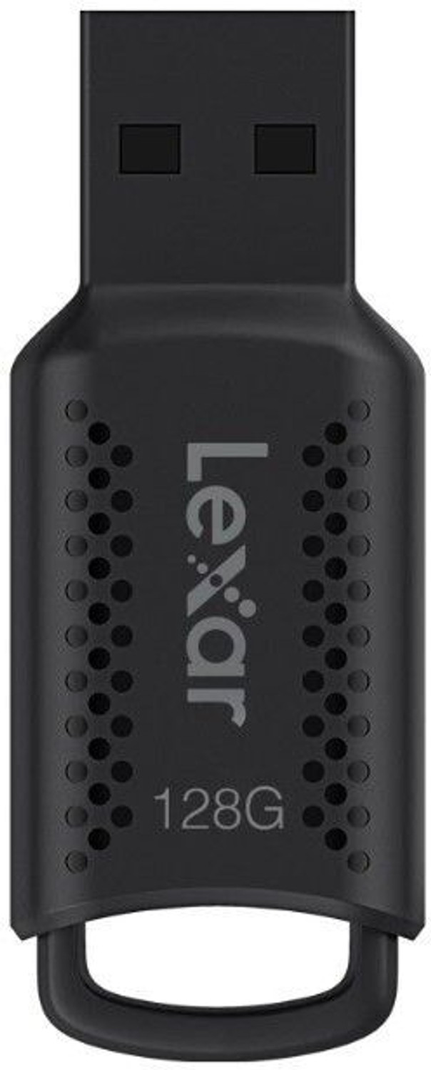 Image of Lexar V400 128 GB Pen Drive Compatible with Laptop USB 3.2 Metal Case (Black)
