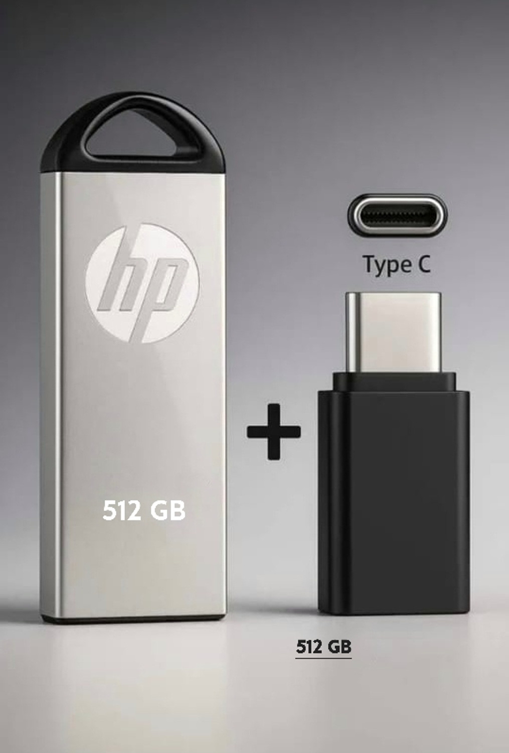 Image of SanDisk SDC273-512G 512 GB Pen Drive Compatible with Laptop, Netbook, Desktop Computer USB 2.0 Plastic Case (Black)