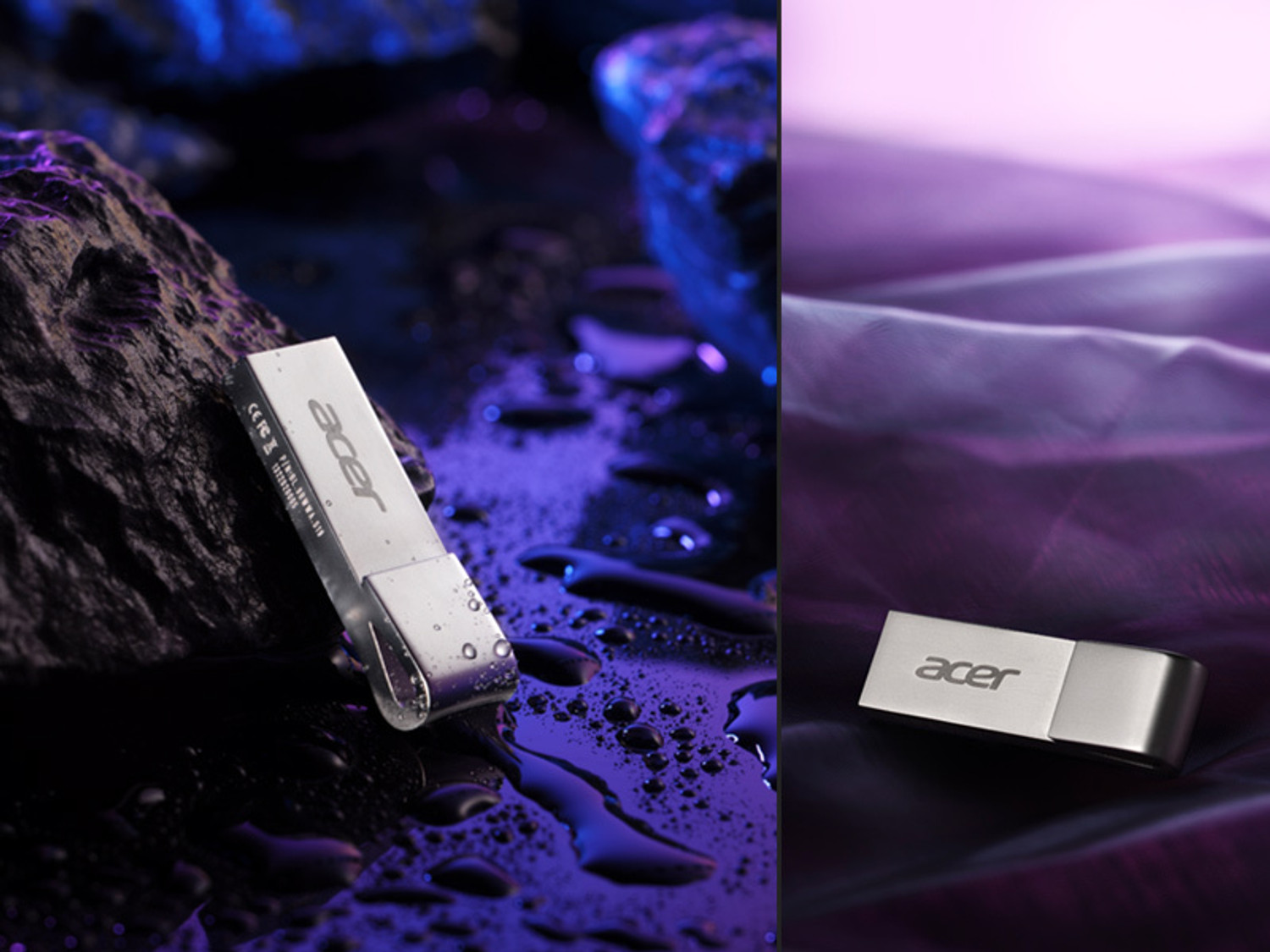 Image of Acer UF300 64 GB Pen Drive Compatible with Desktop Computer, Laptop, Television USB 3.2 Metal Case