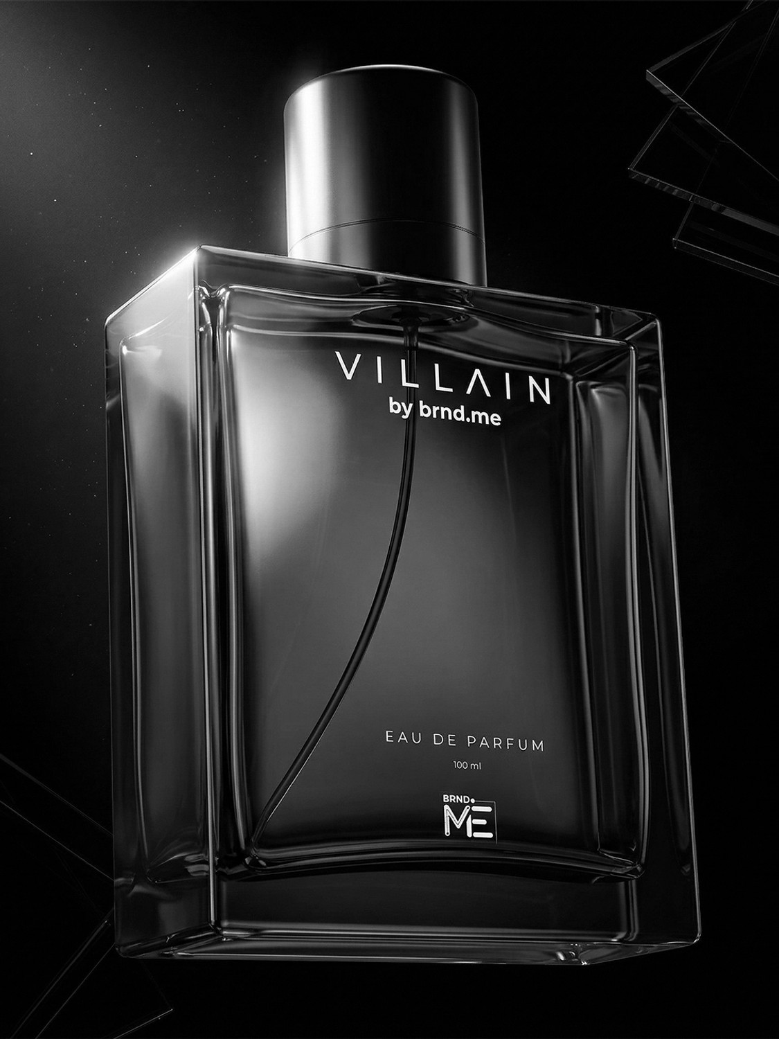 VILLAIN BLACK Eau de Parfum - 100 ml  (For Men)
