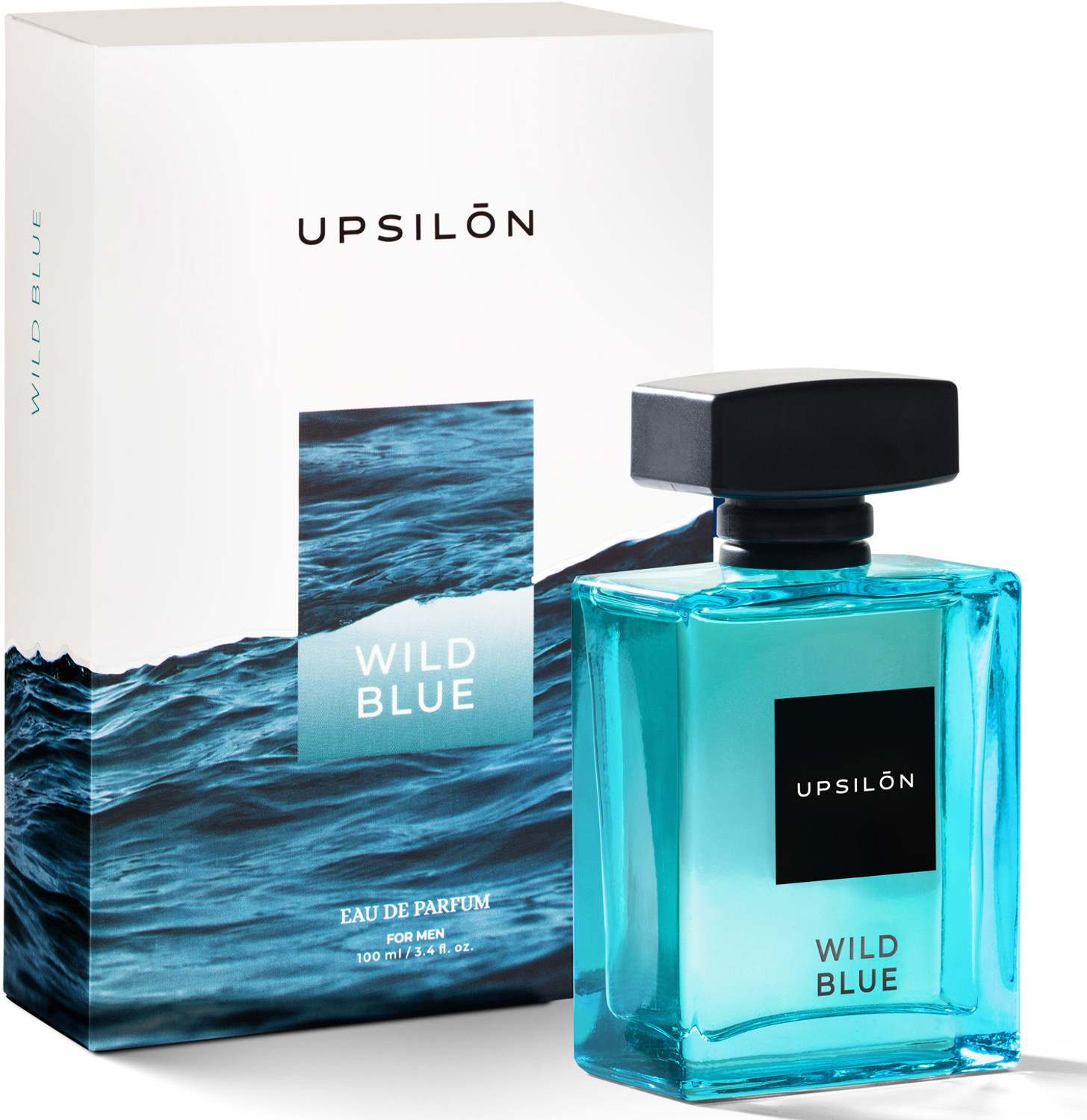 Image of UPSILON Wild Blue Perfume for Men's Eau de Parfum - 100 ml