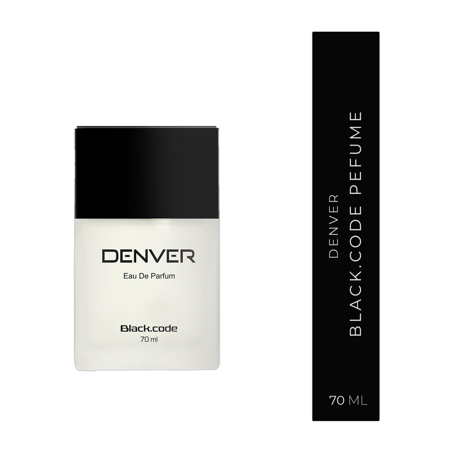 DENVER Black Code Natural Spray Perfume Eau de Parfum  -  60 ml  (For Men)