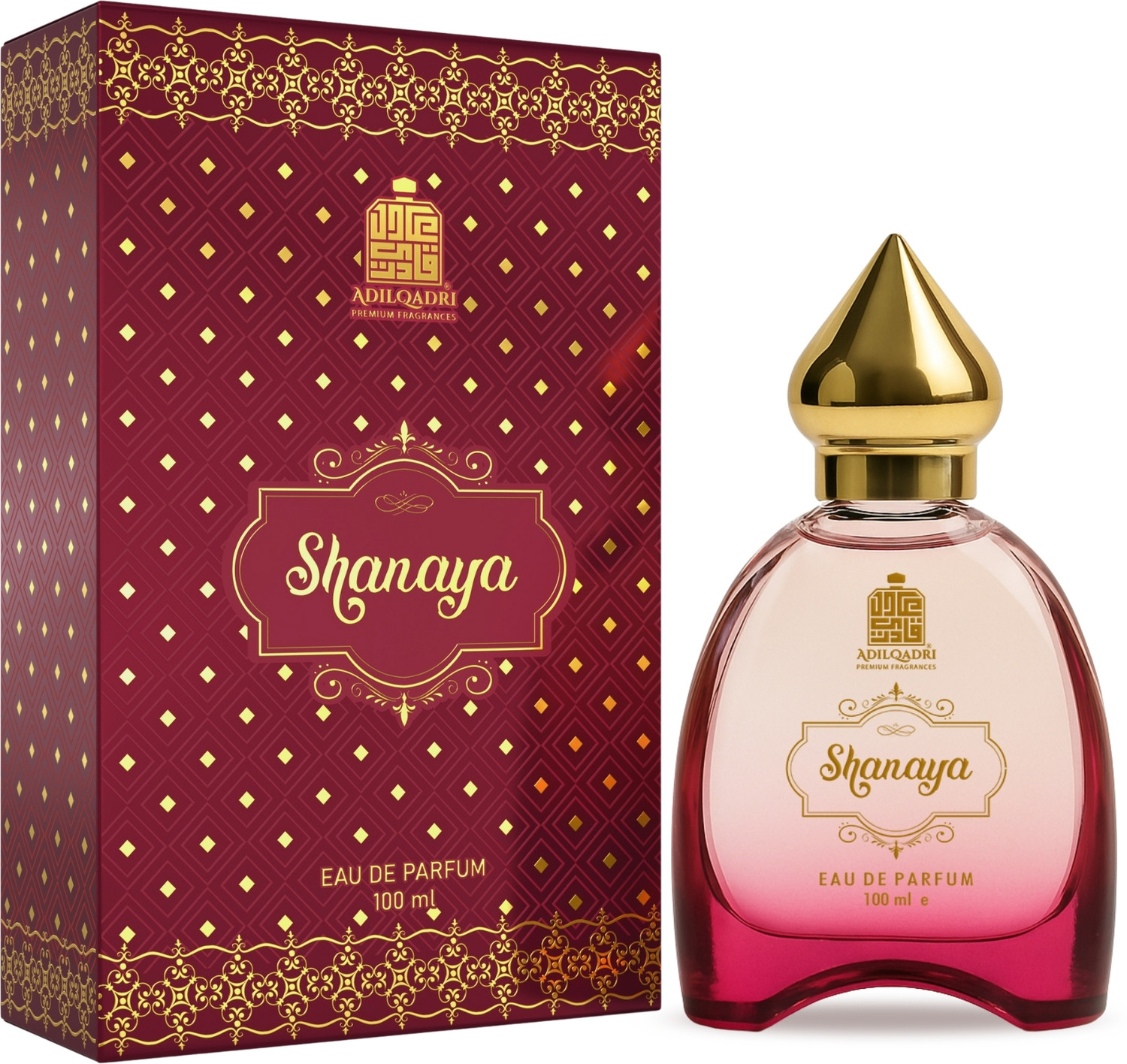 Adilqadri Premium Shanaya Long Lasting Sweet And Chocolatey Fragrance Eau de Parfum  -  100 ml
