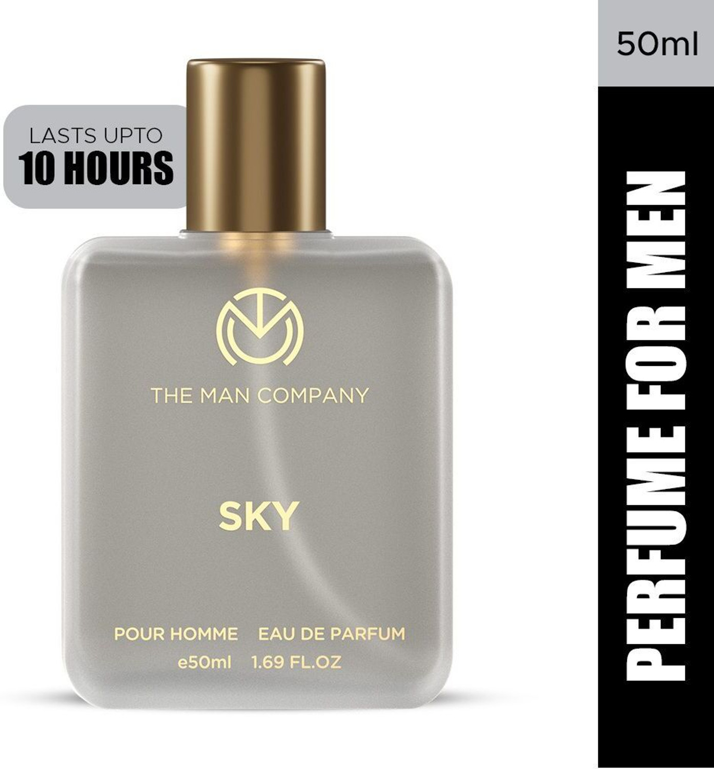 THE MAN COMPANY Sky | Long Lasting Perfume for men Eau de Parfum - 50 