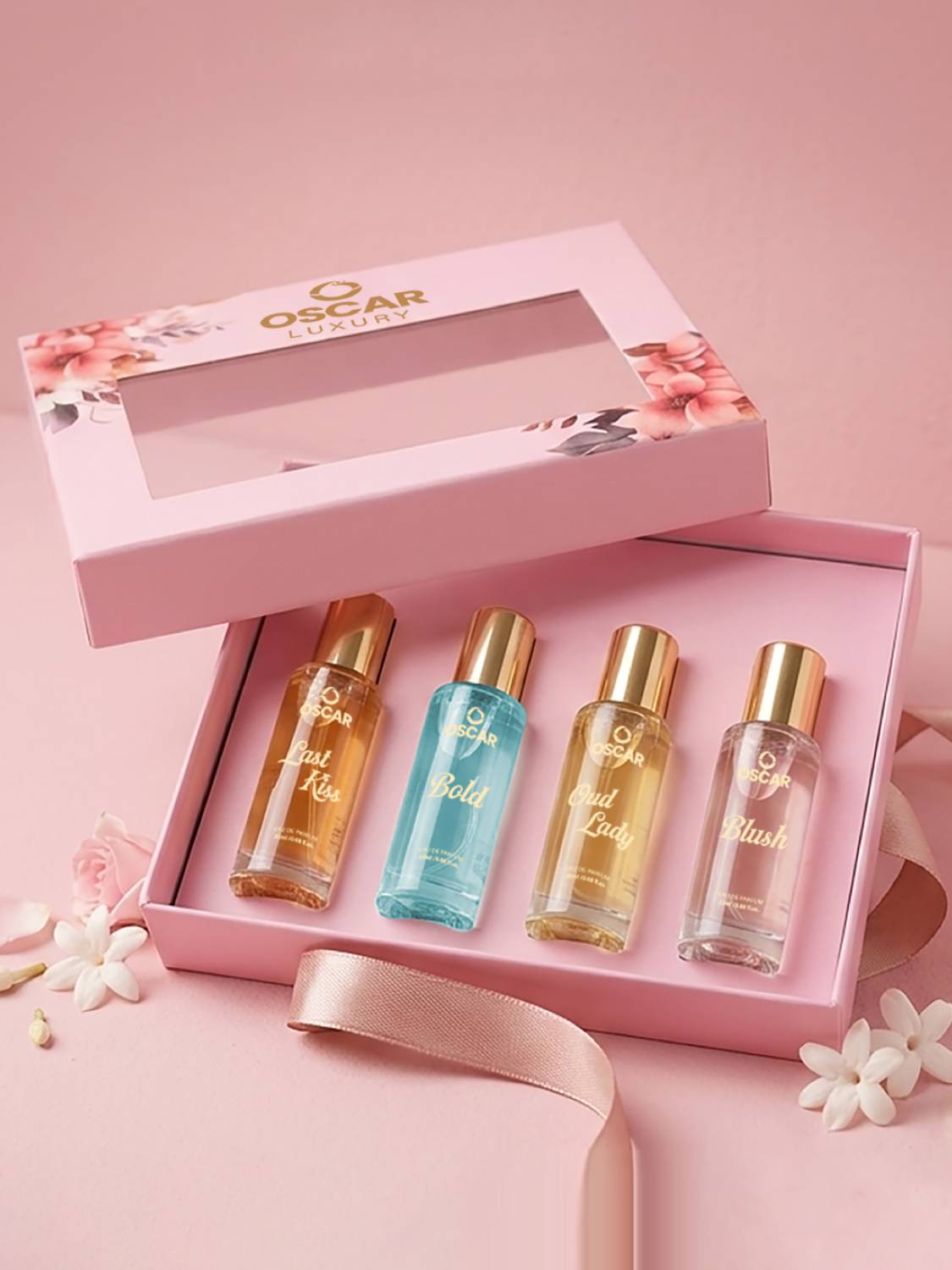 OSCAR Luxury Women Perfume Gift Set Combo | Strong & Long Lasting | Luxury Eau de Parfum - 80 ml