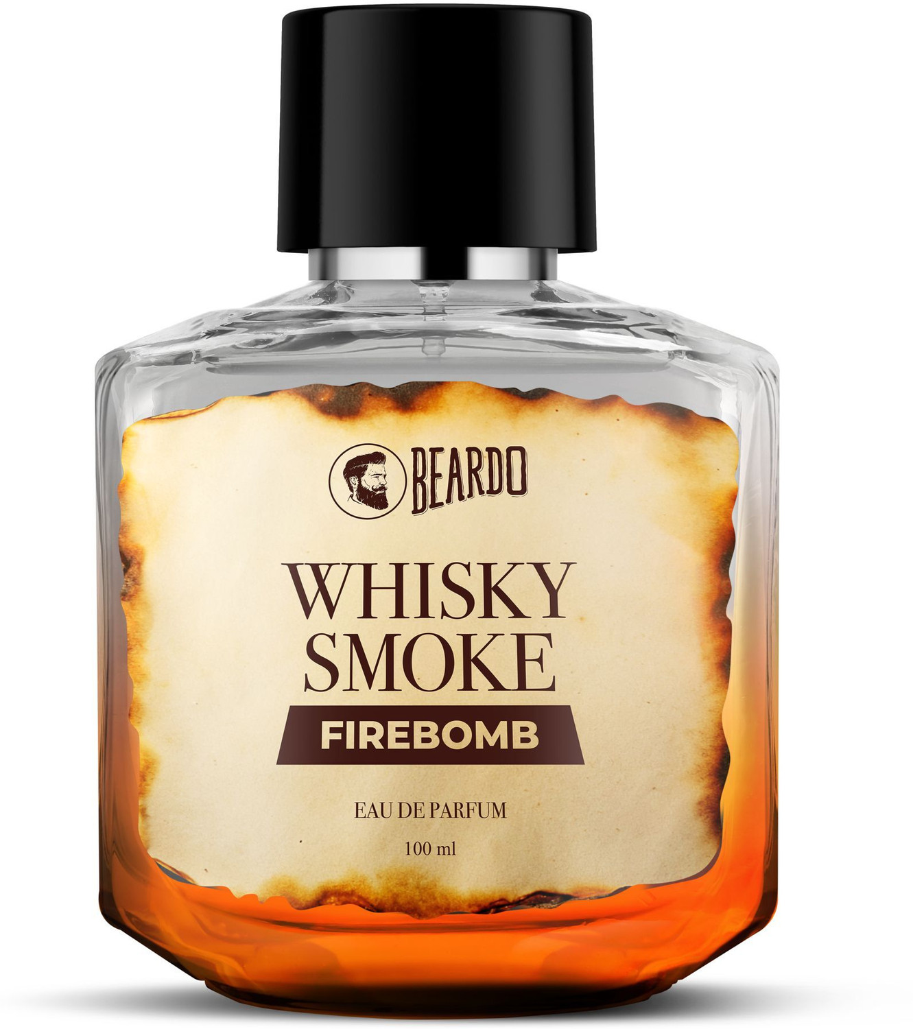 BEARDO Whisky Smoke Firebomb EDP Perfume | Strong | Long Lasting Fresh Fragrance Eau de Parfum - 100 ml