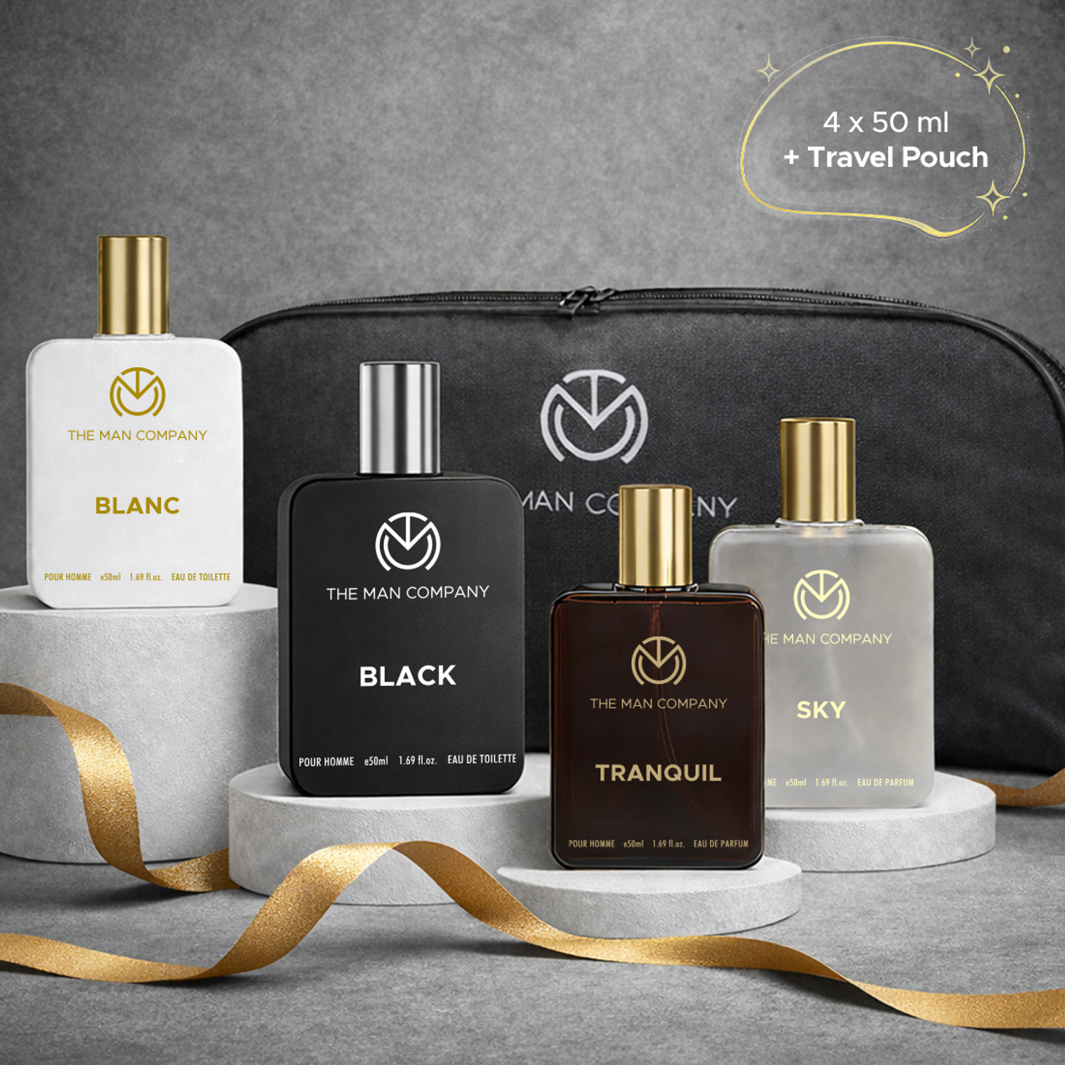 THE MAN COMPANY Perfume Gift Set - Timeless Fragrances | Luxury Long-L