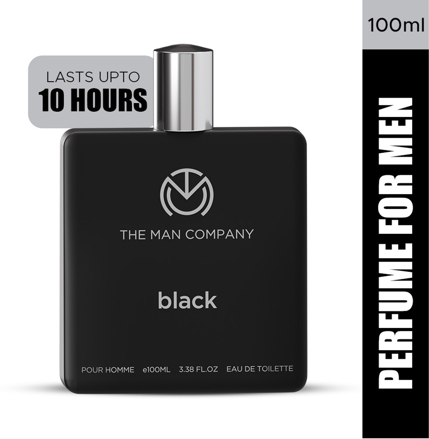 THE MAN COMPANY Black EDT Premium Long Lasting Perfume for men Eau de Toilette - 100 ml