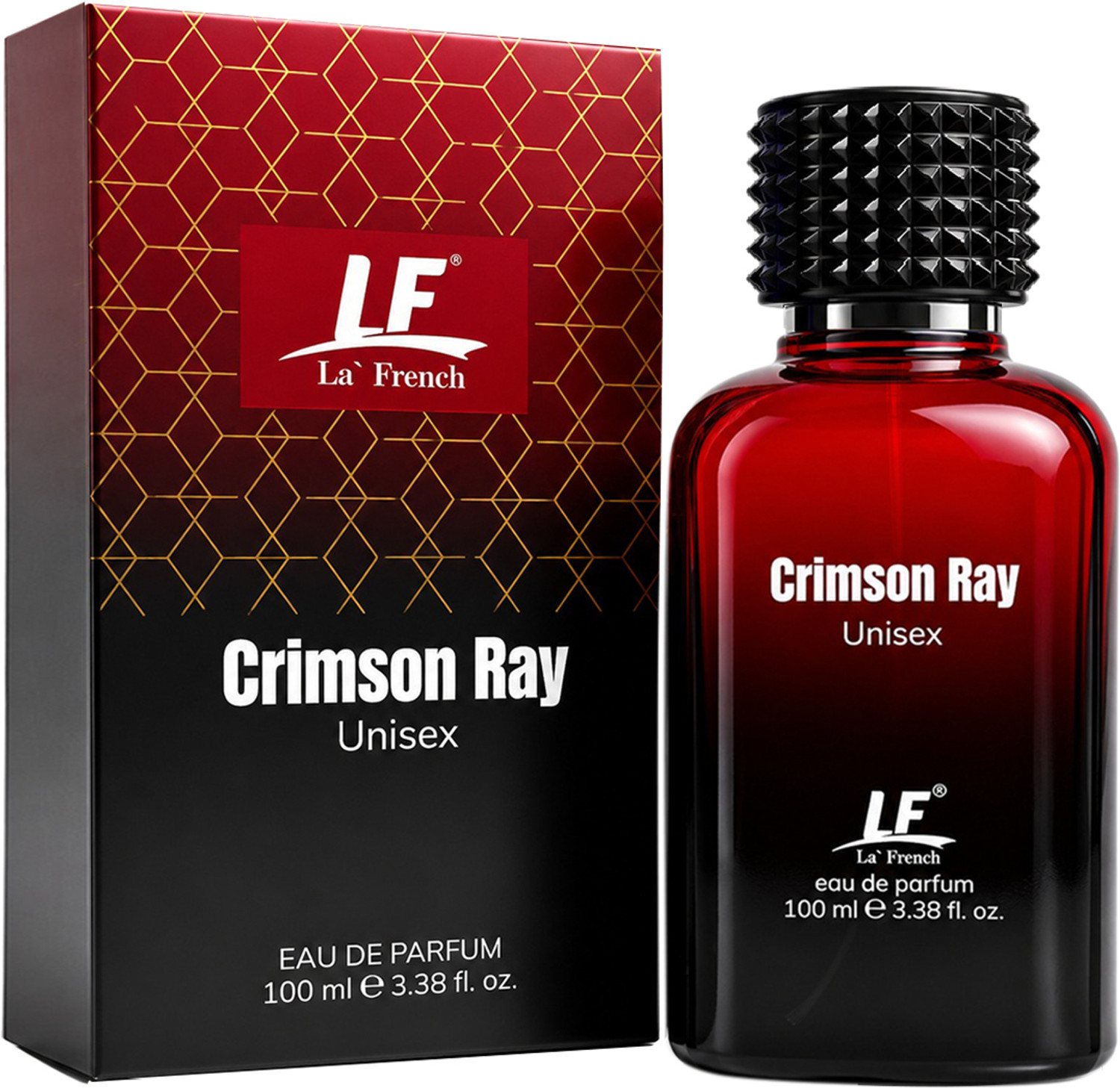 Crimson Ray Perfume | Long Lasting Fragrance | Fruity, Citrus & Sweet Notes | Eau de Parfum - 100 ml (For Men & Women)
