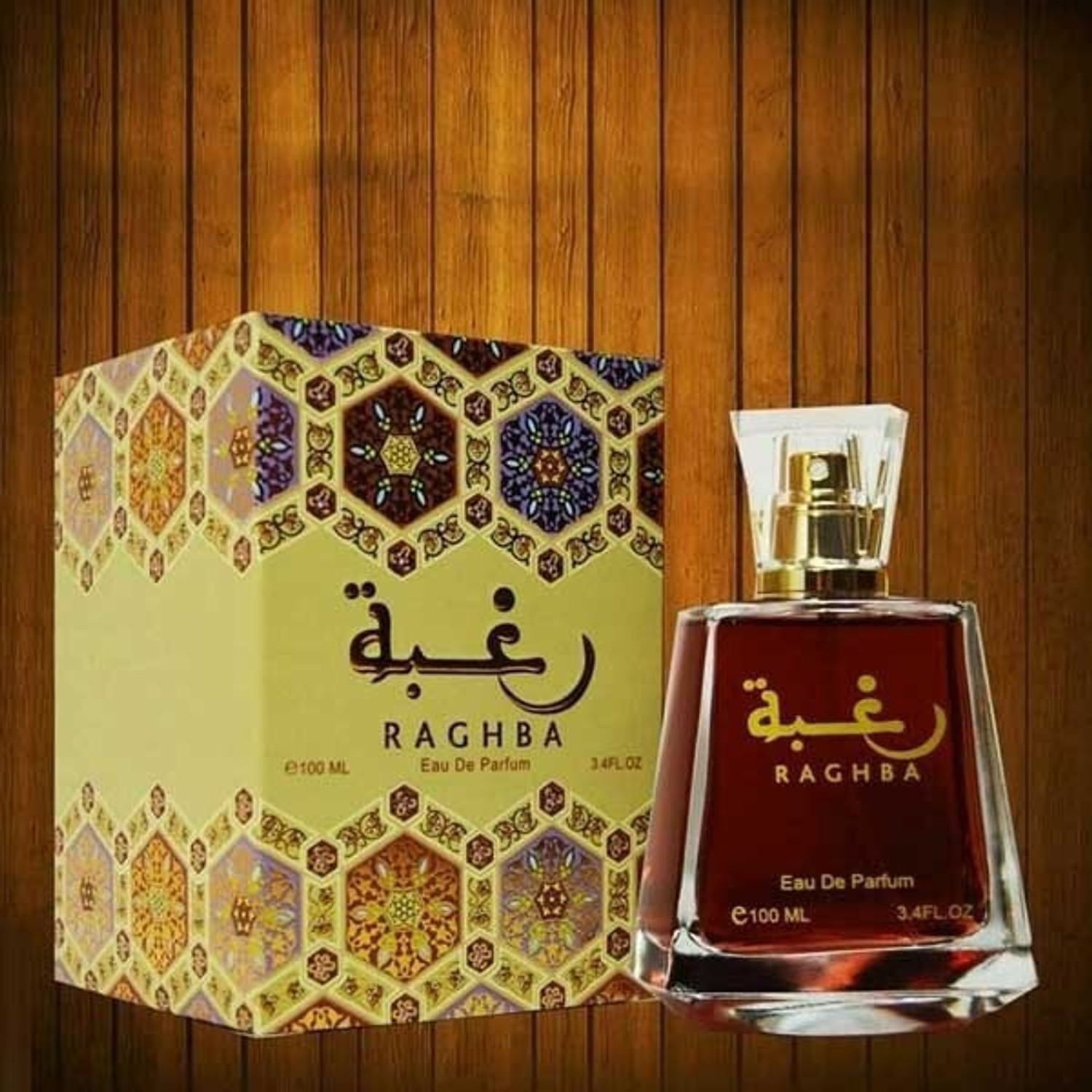 Image of Lattafa RAGHBA , 100 ml edp for Unisex, Arabic Dubai Fragrance Eau de Parfum - 100 ml (For Men & Women)