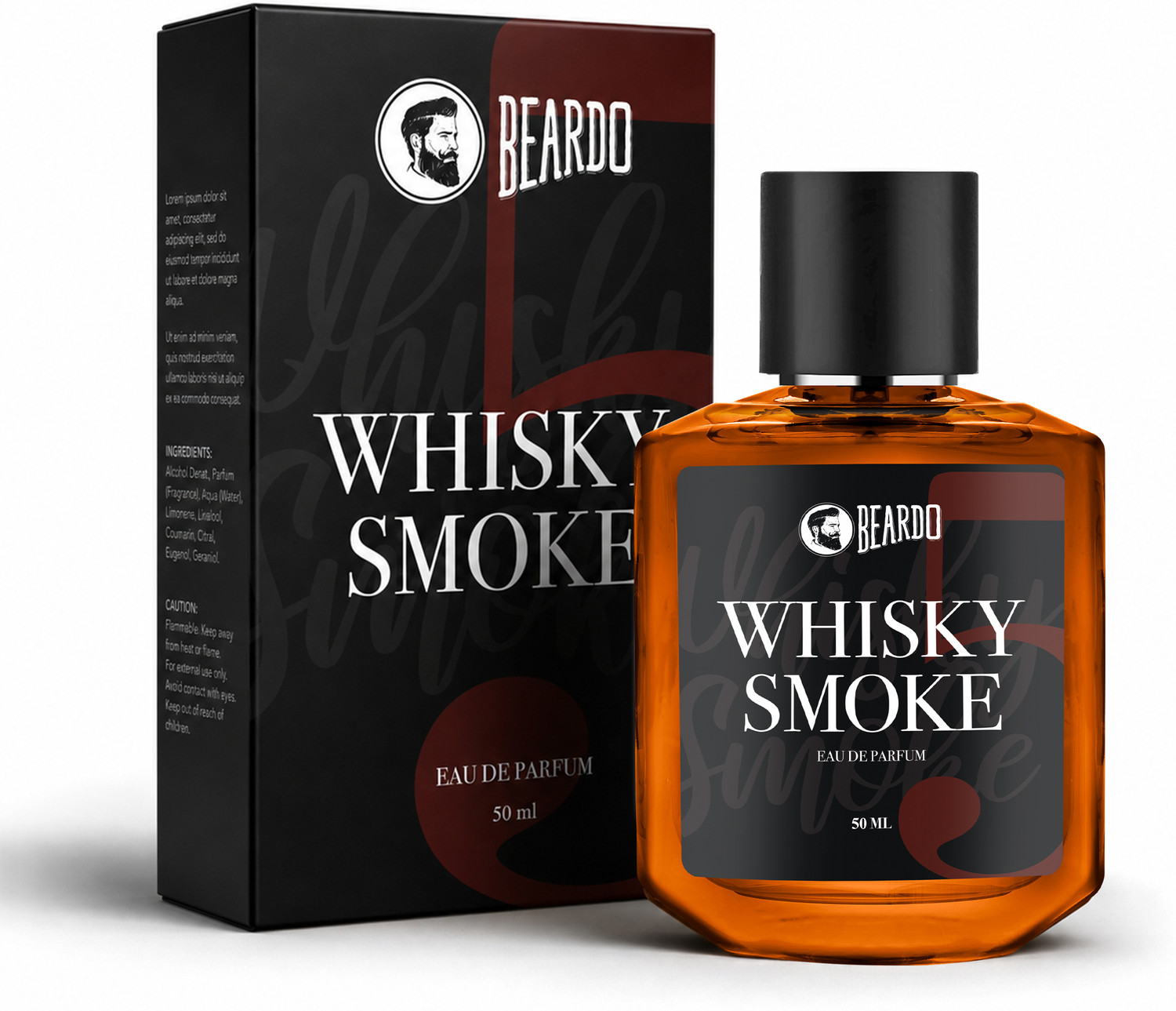 Beardo Whisky Smoke Eau de Parfum 50ml Men – Long Lasting