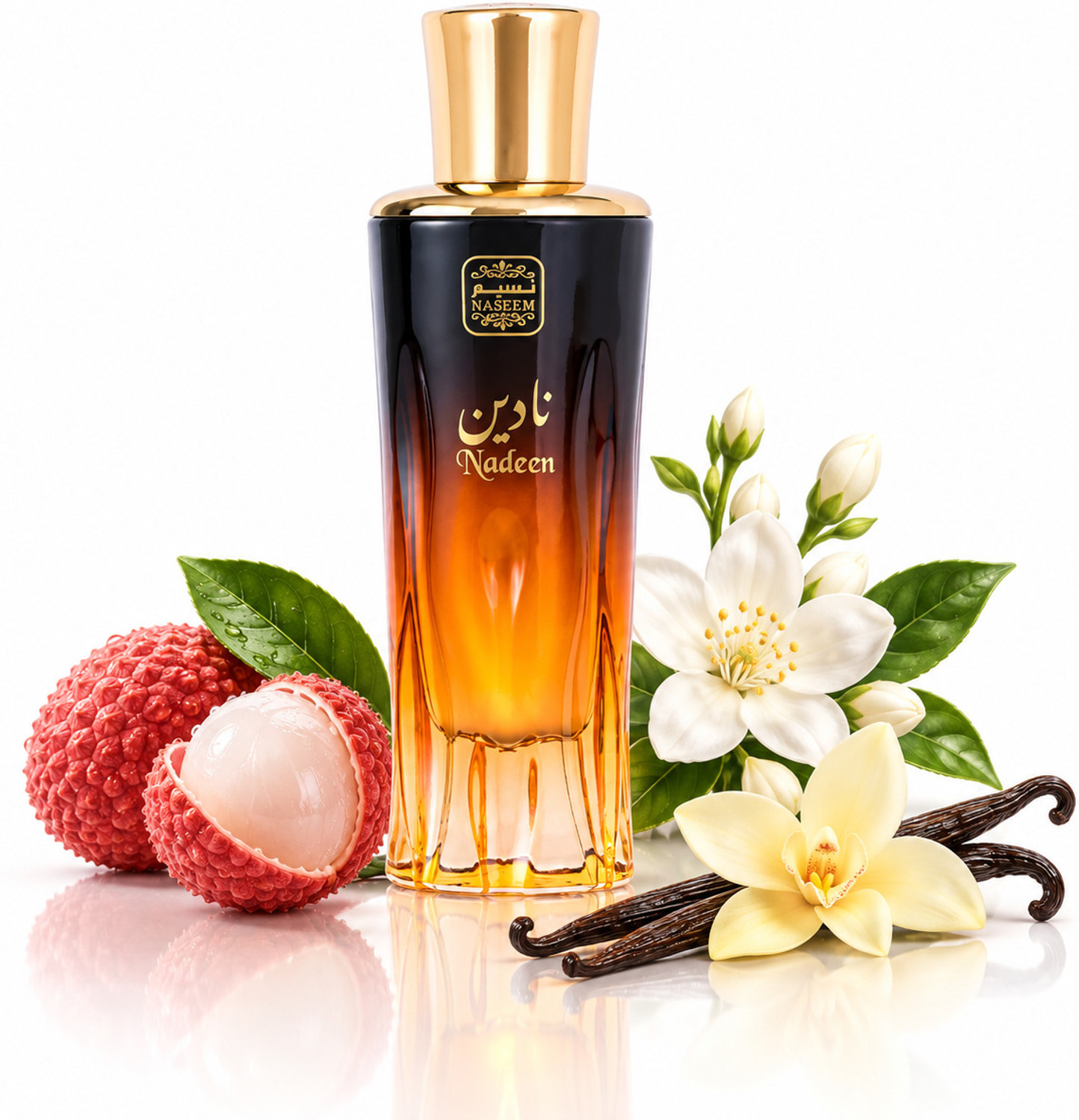 NASEEM Nadeen Aqua Parfum Alcohol-Free, Long-Lasting, and Luxurious Fr