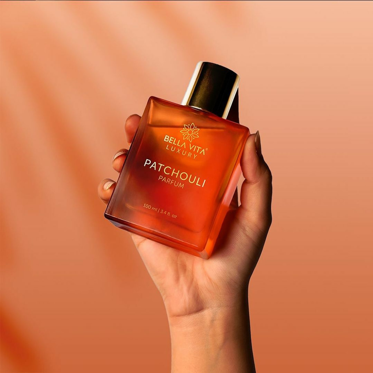 Bella vita organic Patchouli Parfum with Long Lasting Sweet Spicy