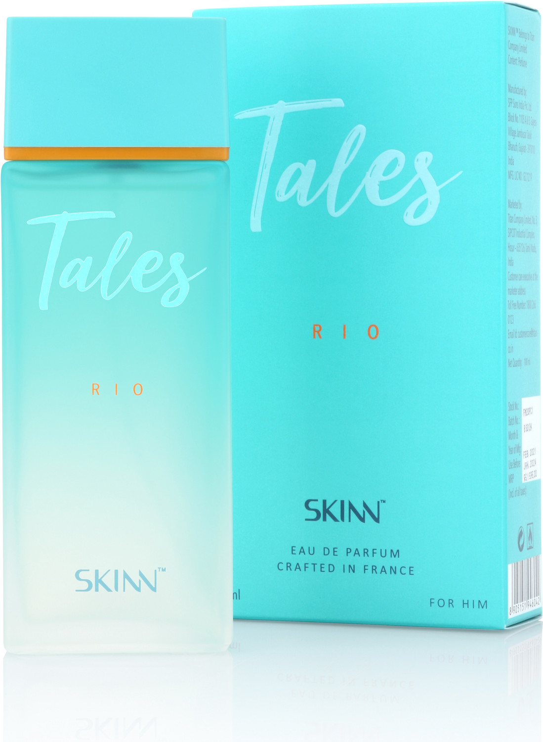 SKINN by TITAN Tales Rio Perfume Eau de Parfum - 100 ml  (For Men)