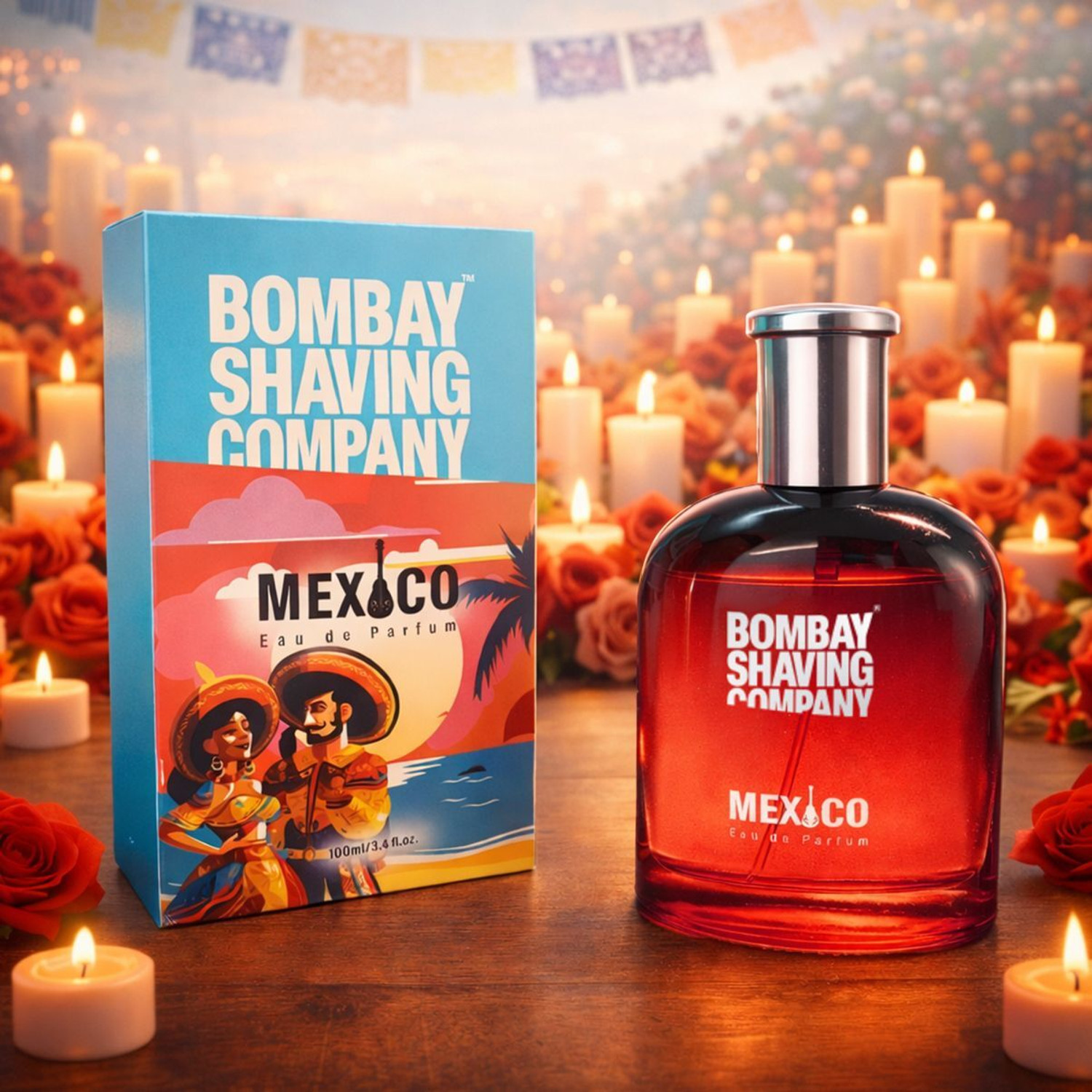 Bombay Shaving Company Mexico EDT Eau de Toilette - 100 ml Eau de Toilette  -  100 ml  (For Men)