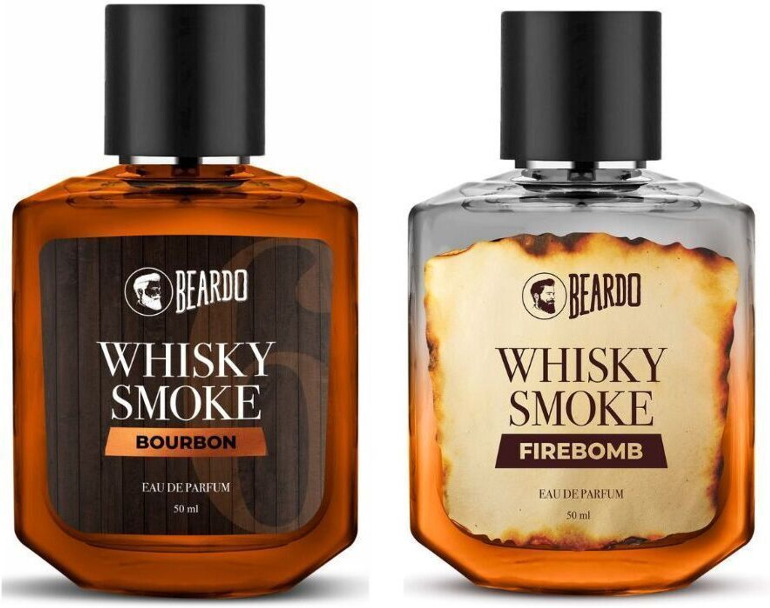 Whiskey Smoke Bourbon & Firebomb Perfume Oriental Woody | Strong & Long Lasting Perfume - 100 ml (For Men)