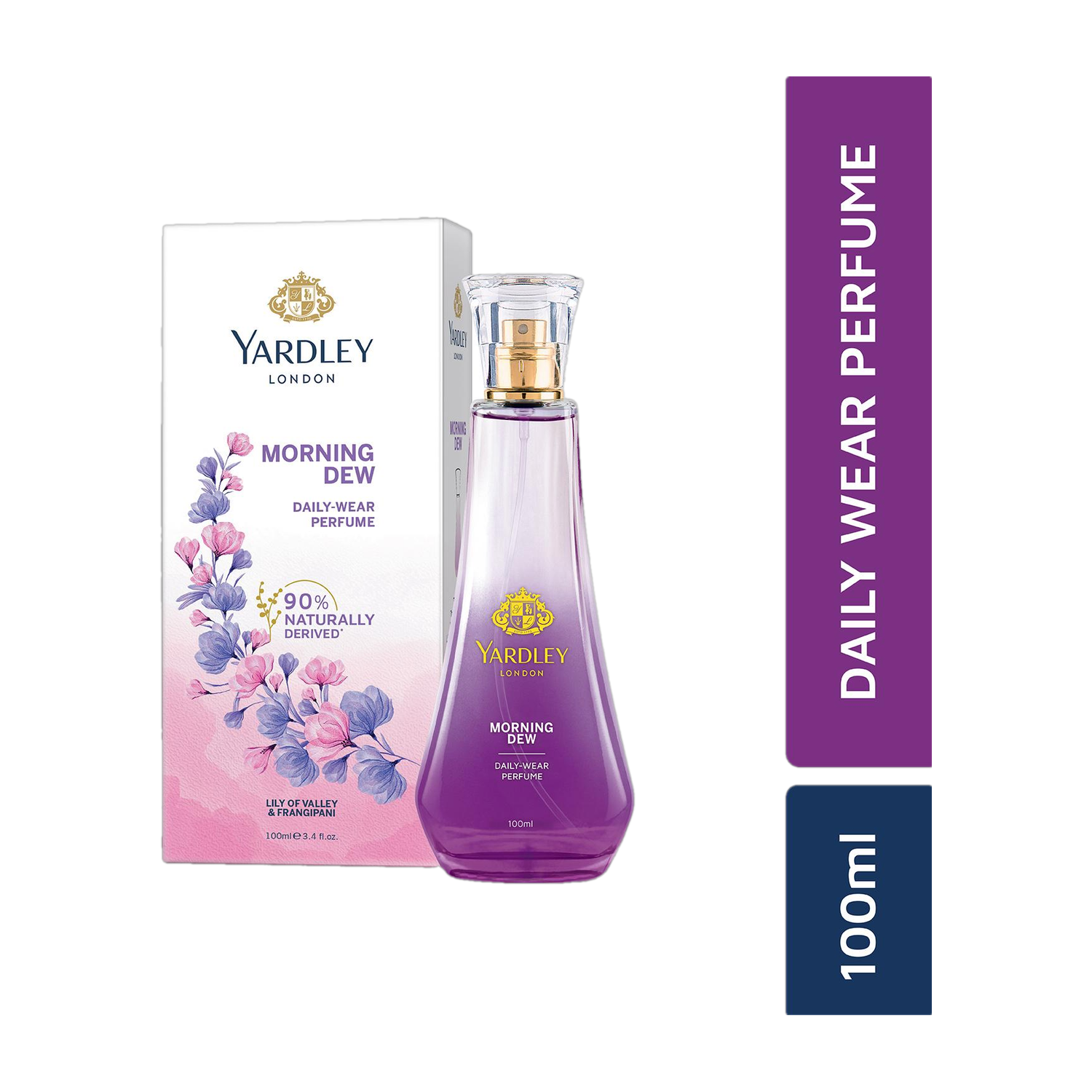 Yardley London Morning Dew Daily Wear Perfume  -  100 ml