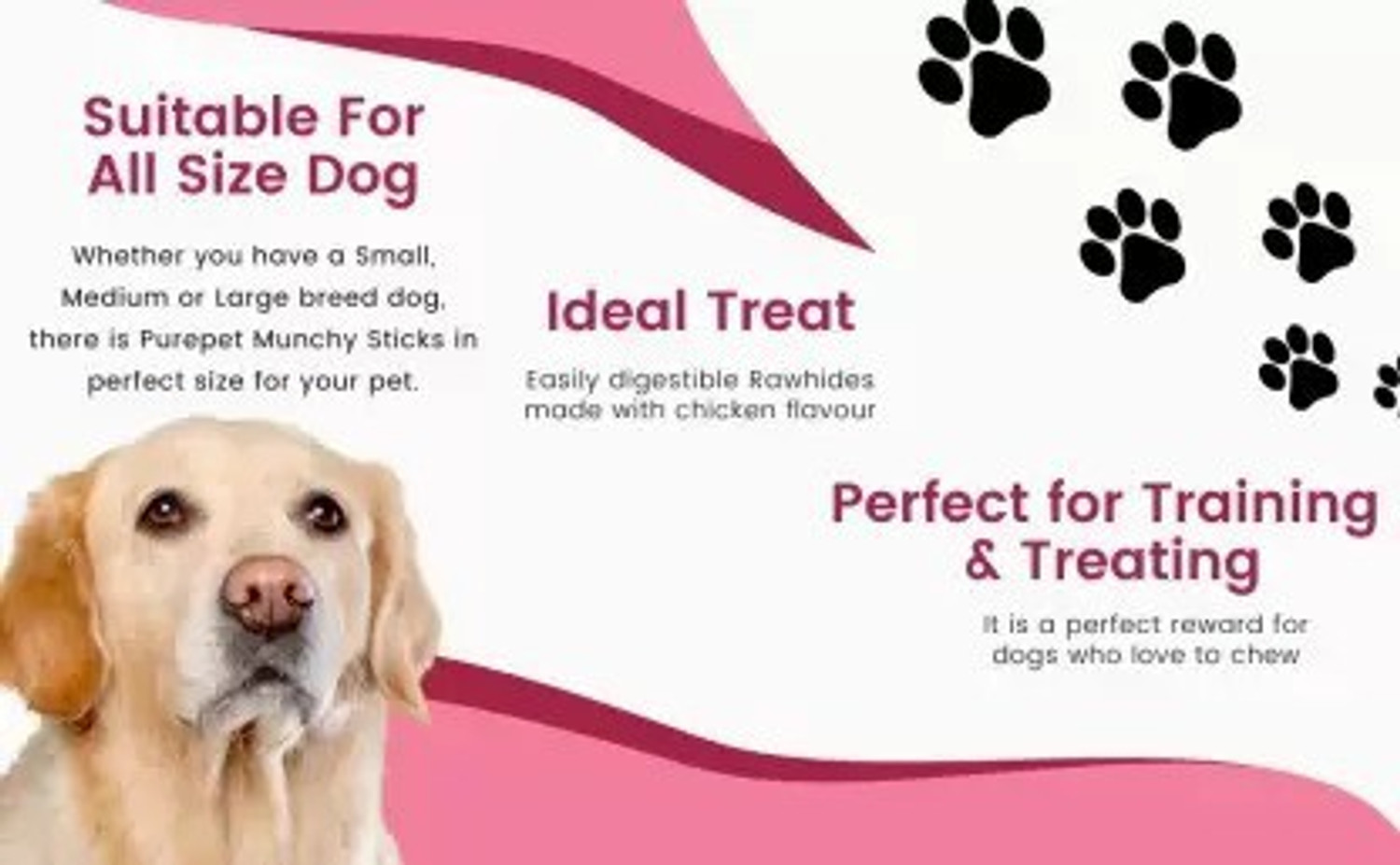 Image of Pet n Diet TWS All Breeds Mutton(Mutton) Flavor Munchy Sticks Beef Mutton Dog Chew