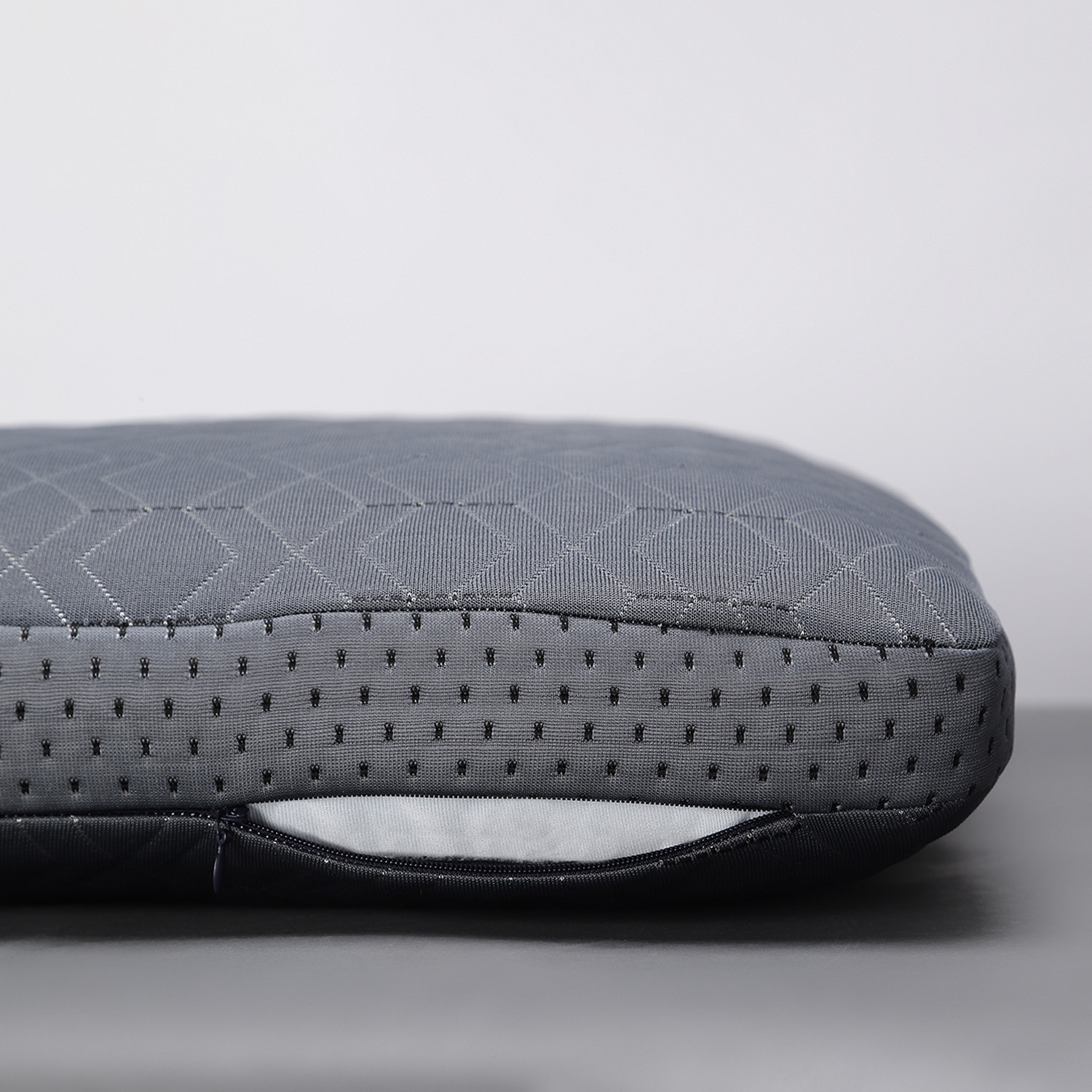 Image of LA VERNE Memory Foam Sleeping Pillow Pack of 2 Geometric Luxury