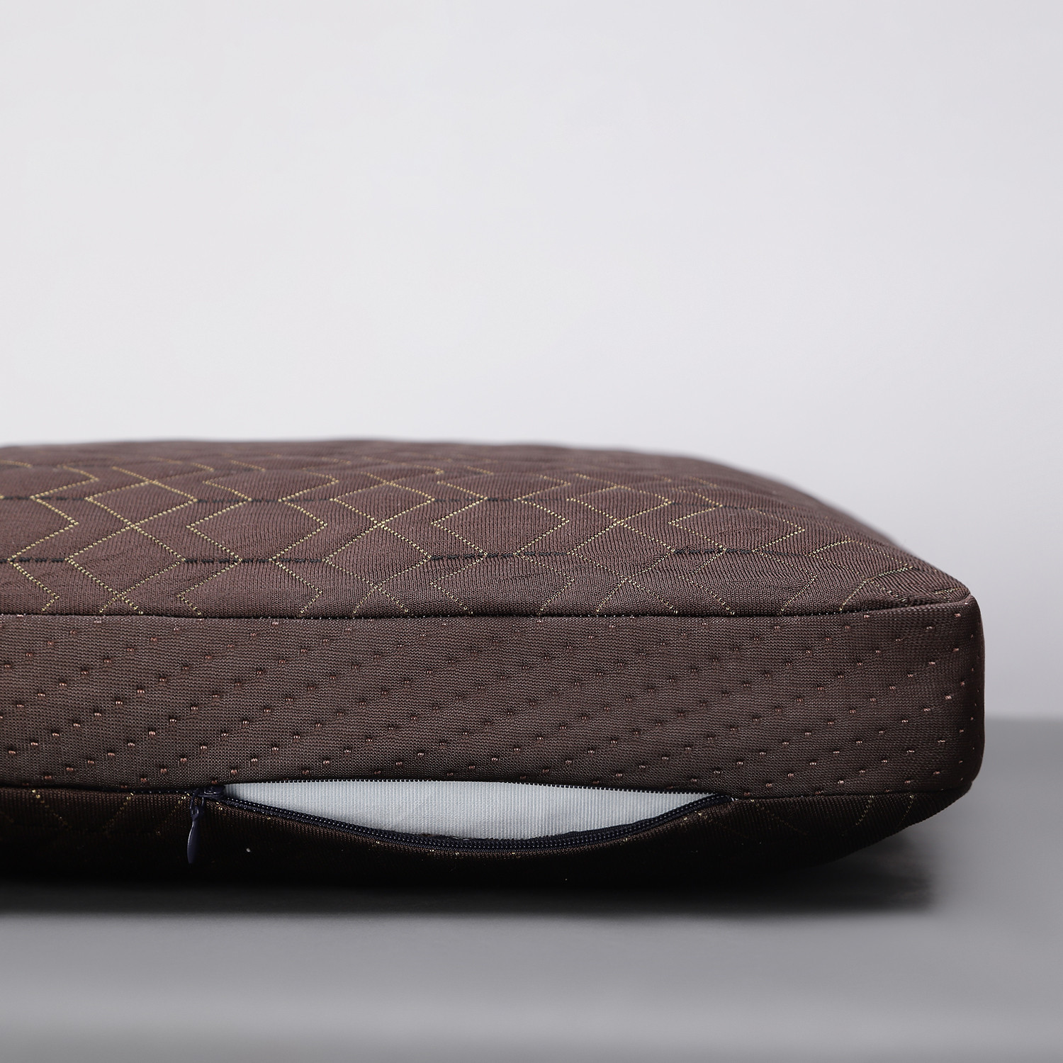 Image of LA VERNE Memory Foam Sleeping Pillow Pack of 2 Geometric Luxury