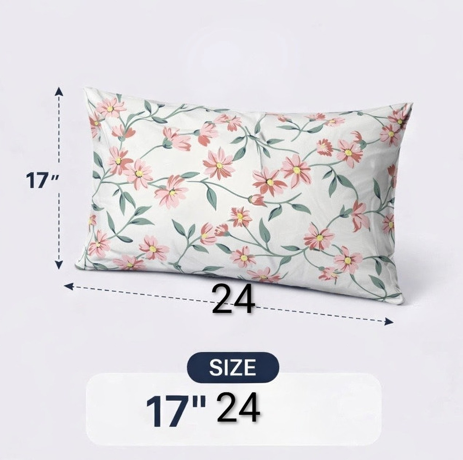 Image of Rolling Animal Cotton Sleeping Pillow Pack of 5 Floral Primum (Multicolor)