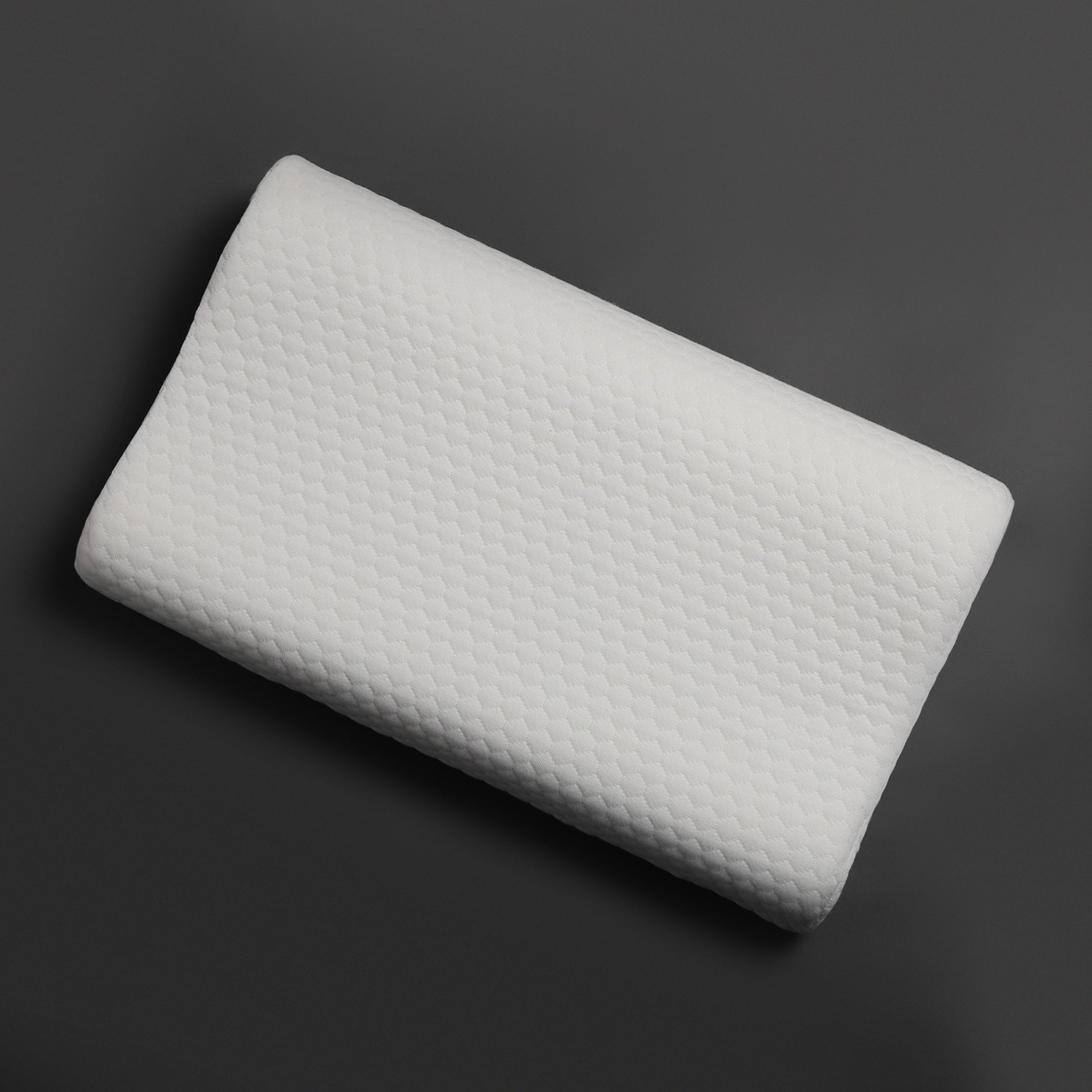 Image of LA VERNE Memory Foam Sleeping Pillow Pack of 2 Geometric Luxury Contour