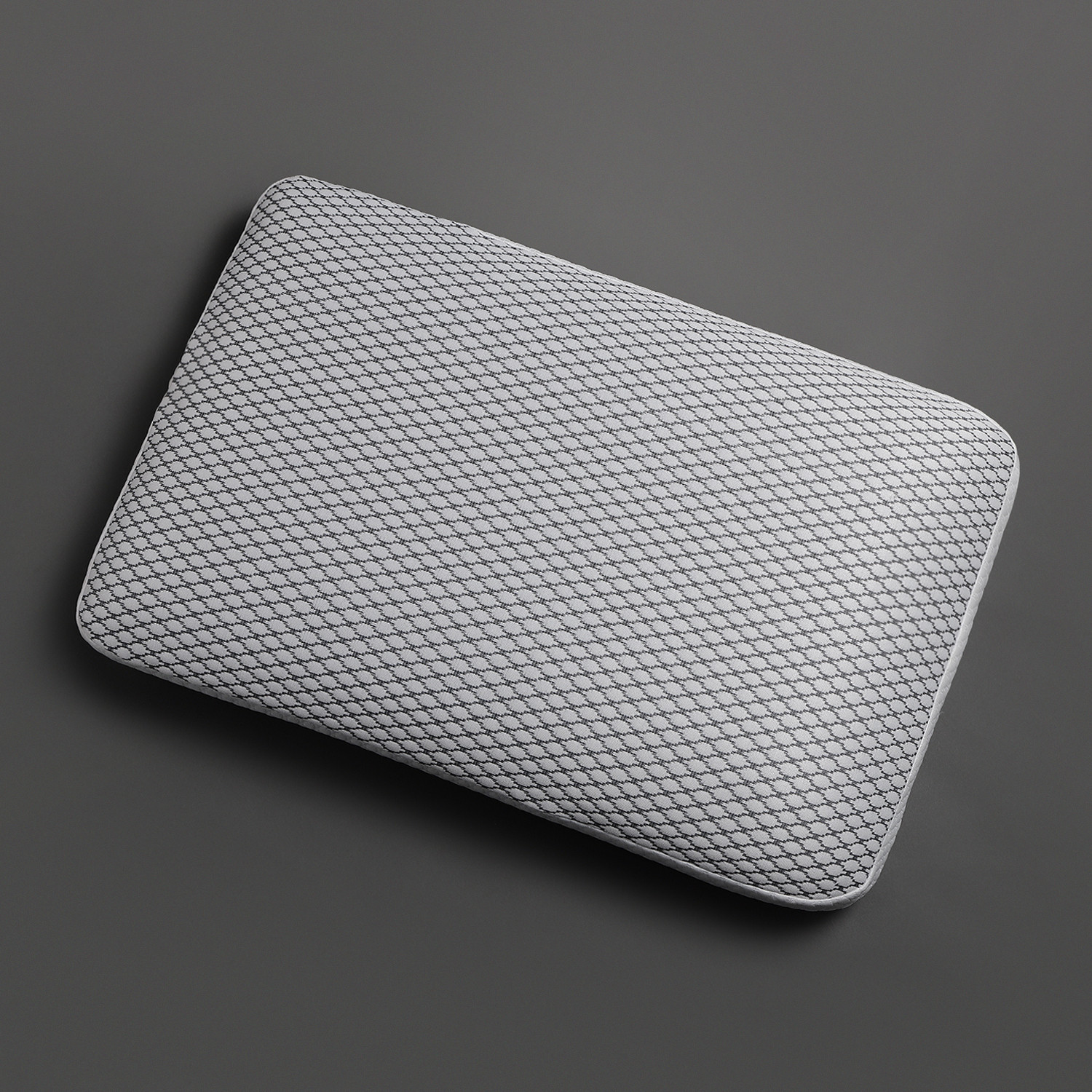 Image of LA VERNE Memory Foam Sleeping Pillow Pack of 2 Geometric Luxury