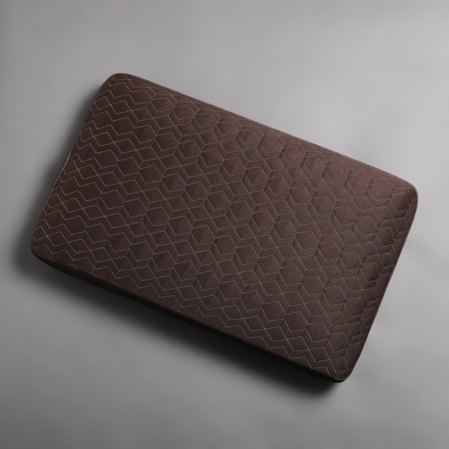 Image of LA VERNE Memory Foam Sleeping Pillow Pack of 2 Geometric Luxury