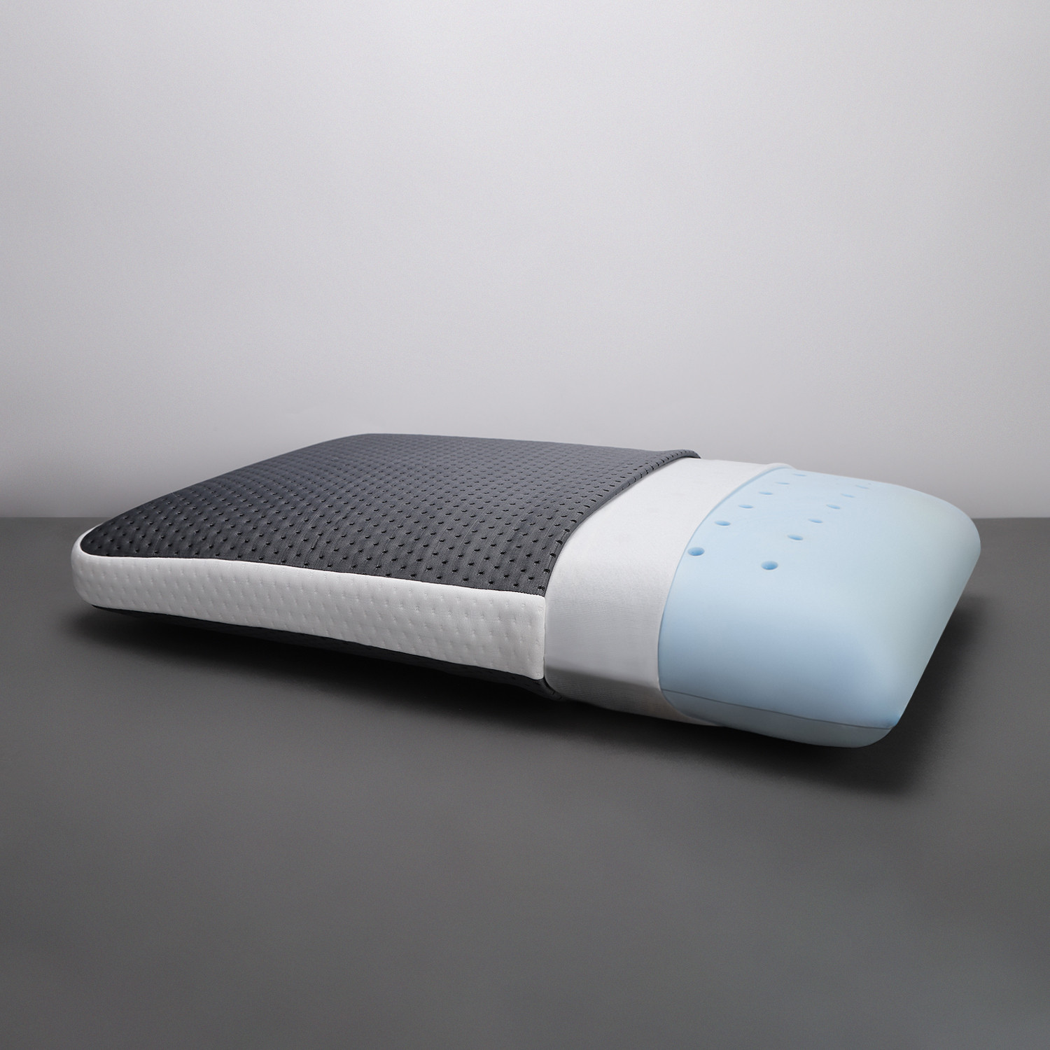 Image of LA VERNE Memory Foam Sleeping Pillow Pack of 1 Geometric Luxury