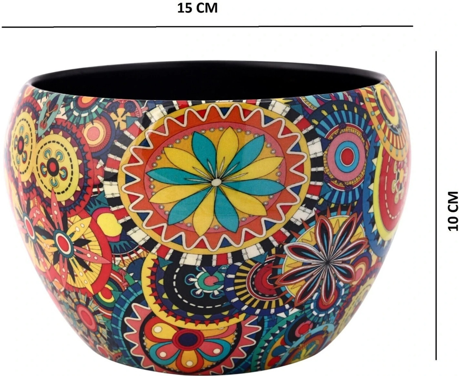 Image of Tarnish Plant Container Set (Metal)