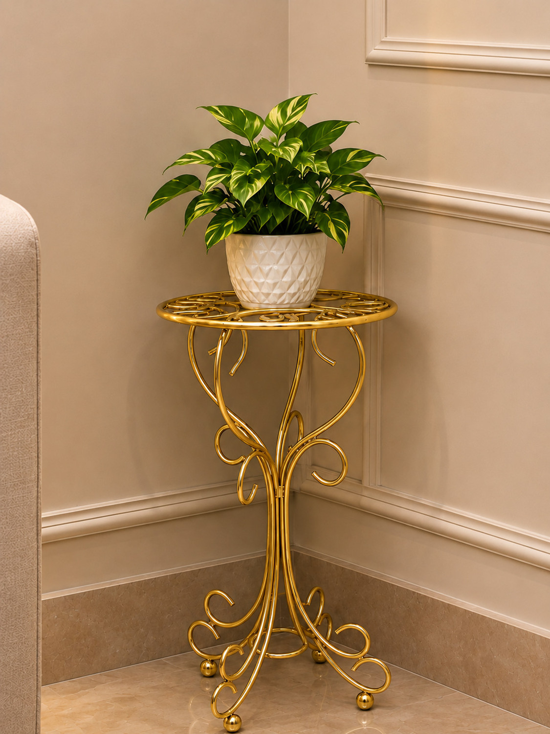 Image of Tarnish Plant Container Set (Metal)